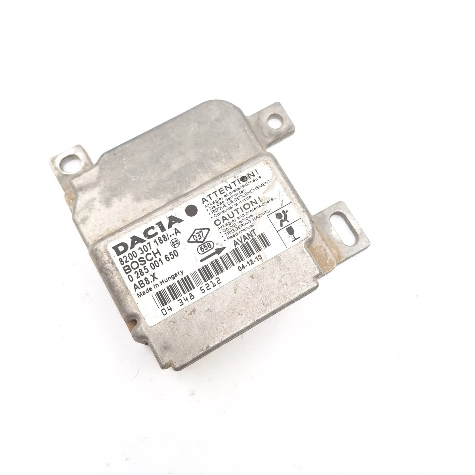 Airbag control module Dacia LOGAN (LS) 2004–2012 8200307188A – 1