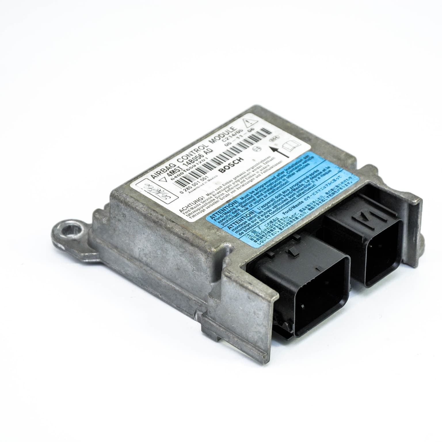 Airbag control module Ford C-MAX 1 2003–2010 1.8 TDCi KKDA 4M5T14B056AD – 1