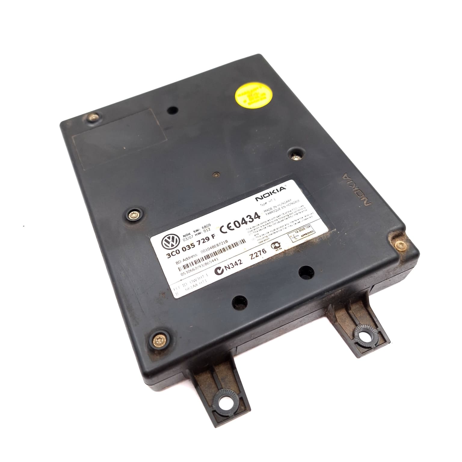 Bluetooth module VW PASSAT B6 2005–2010 2.0 TDI BMP 3C0035729F – 1