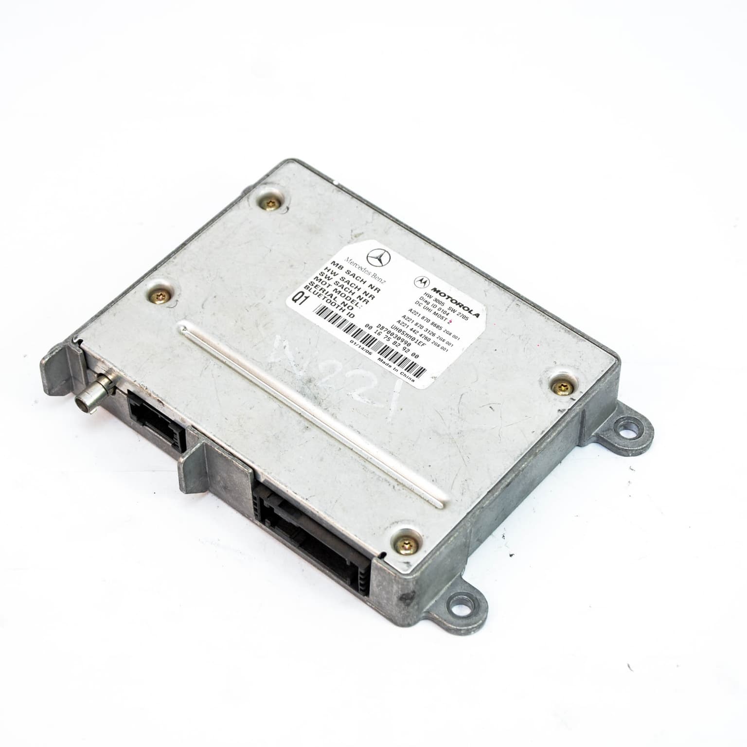 Bluetooth module Mercedes-Benz S-CLASS (W221) 2005–2013 S 320 CDI A2218708685 – 1