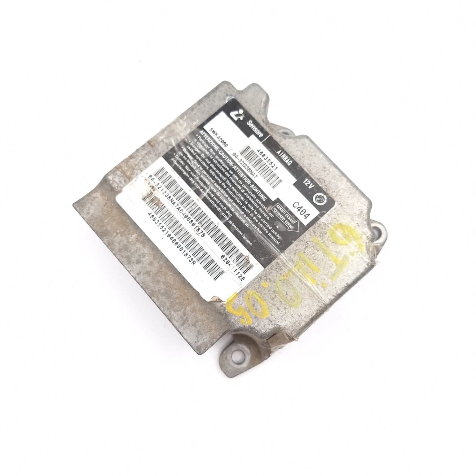 Airbag control module Fiat STILO (192) 2001–2007 46835521 – 1