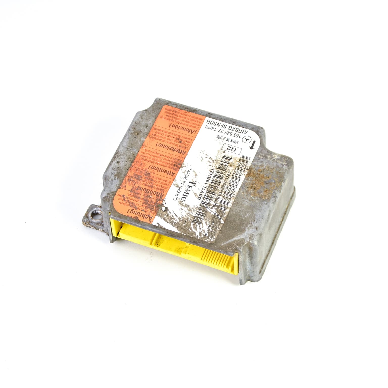 Airbag control module Mercedes-Benz ML / M-CLASS (W163) 1997–2005 ML 400 CDI (163.128) OM 628.963 1635422218 – 1