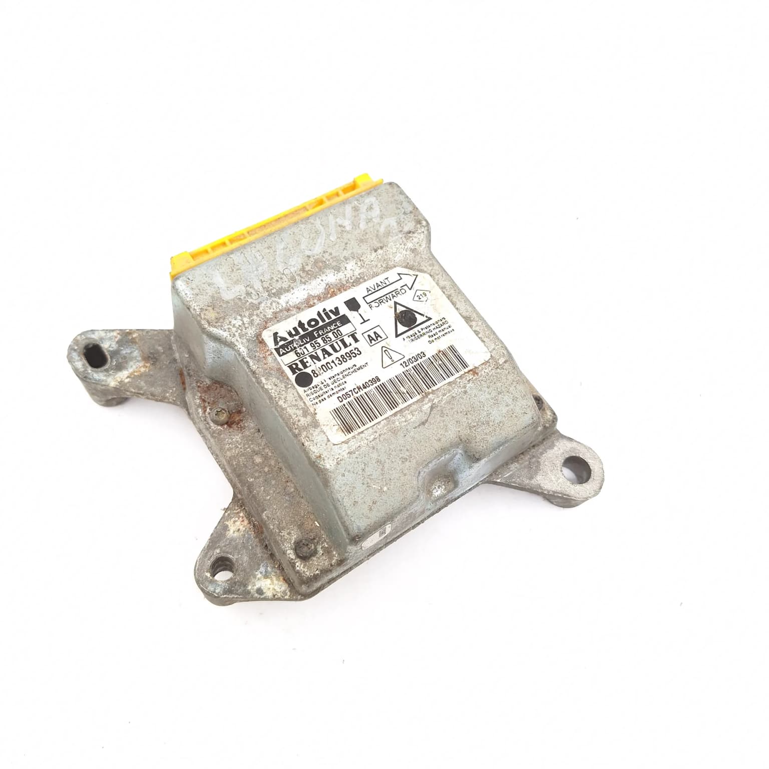 Airbag control module Renault LAGUNA 2 2001–2007 601958500 – 1