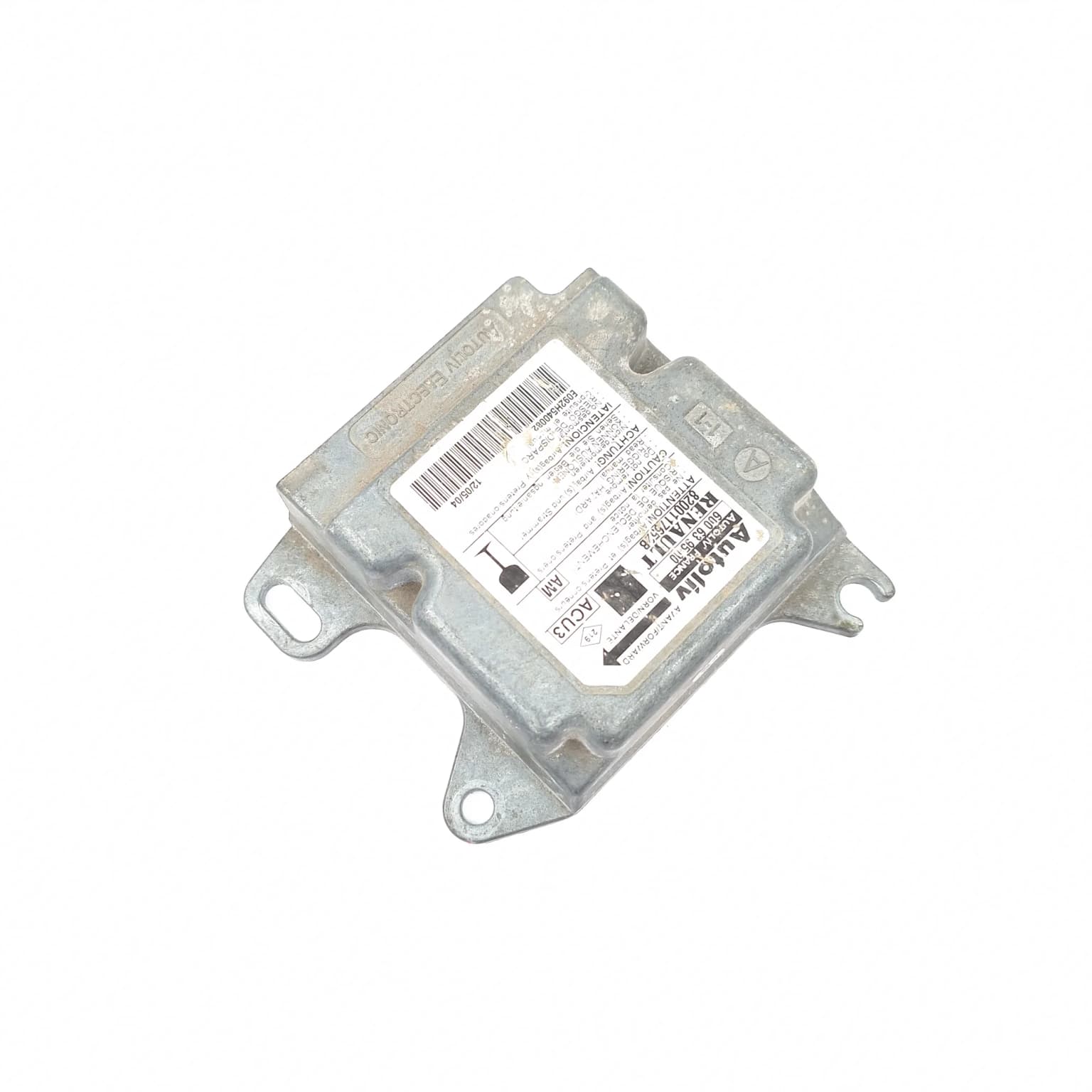 Airbag control module Renault SCENIC 2 (JM0/1) 2003–2009 8200117652B – 1