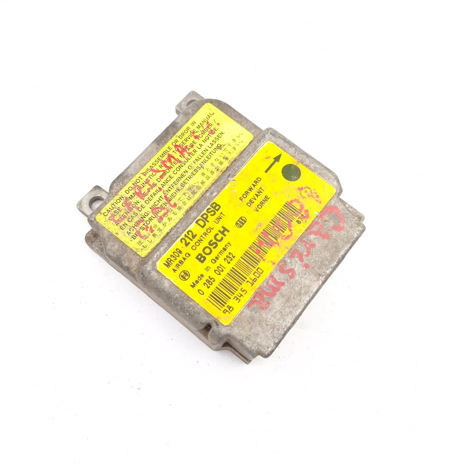 Airbag control module Mitsubishi CARISMA 1995–2004 0285001232 – 1