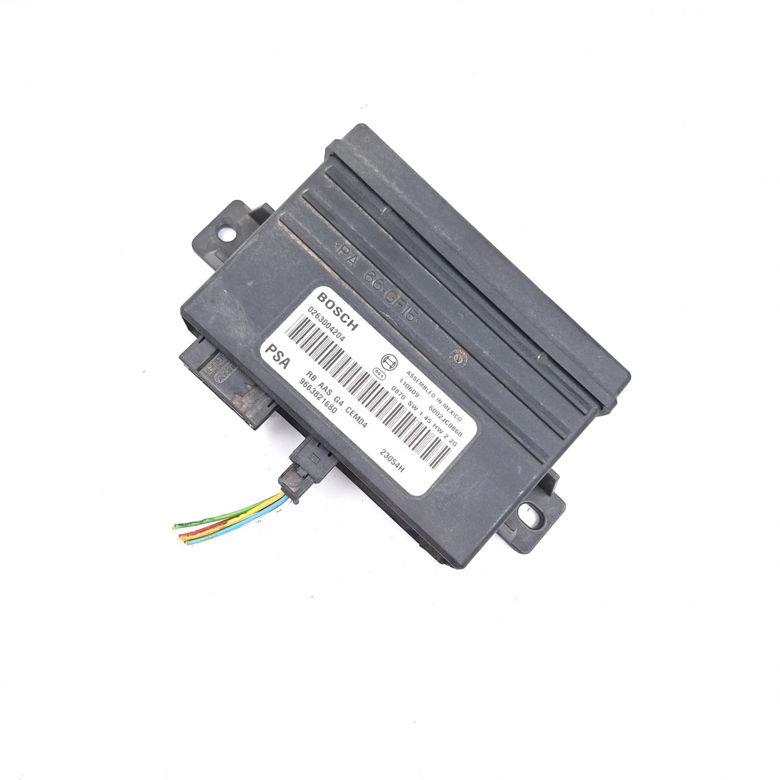 Parking PDC control unit Citroen C5 2 (RD, TD) 2008–2017 1.6 HDi 110 9HR (DV6C) 9663821680 – 1