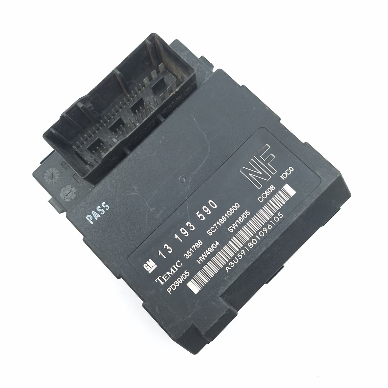 Comfort control module Opel VECTRA C 2002–2008 13193590 – 1