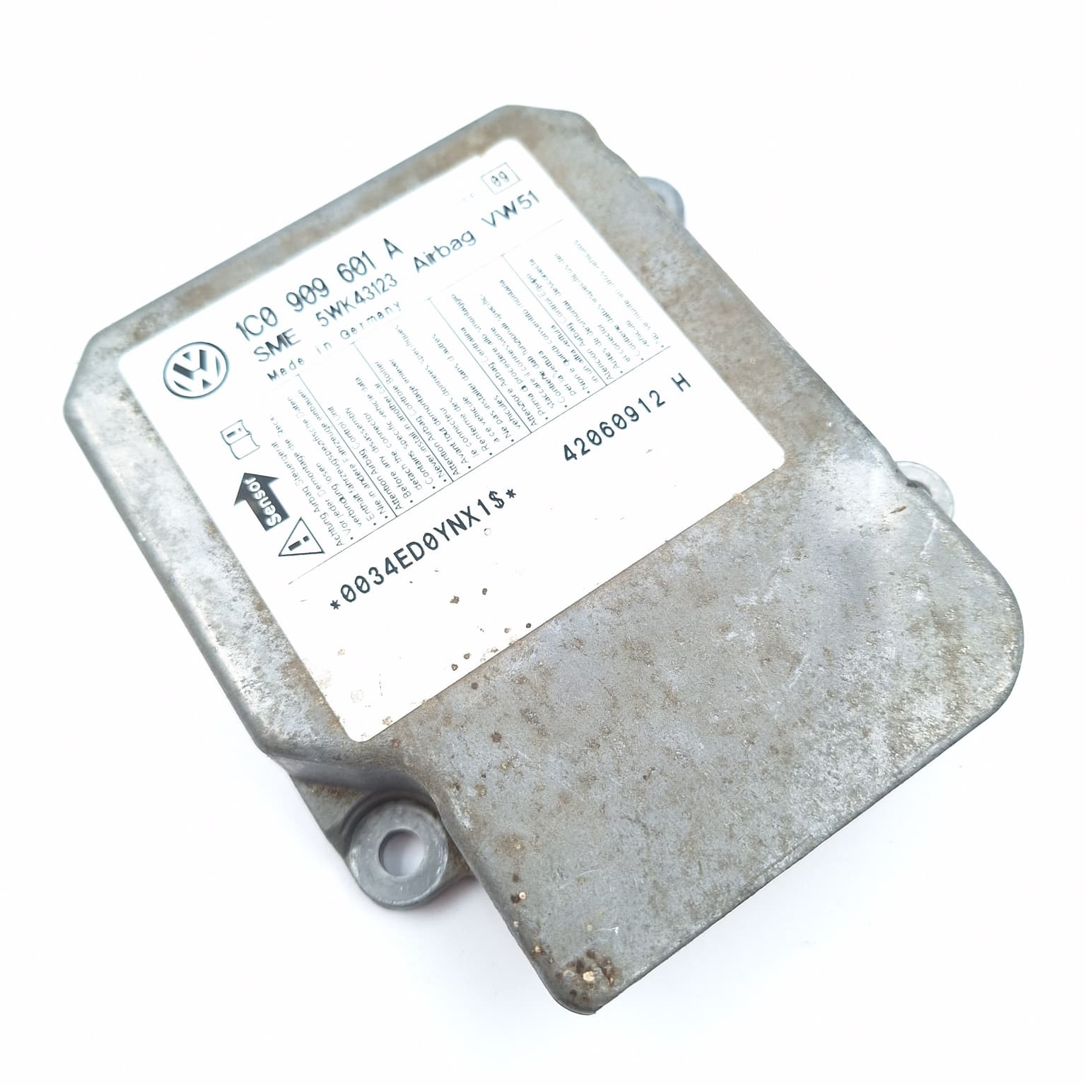 Airbag control module Skoda FABIA 1 1999–2007 1C0909601A – 1