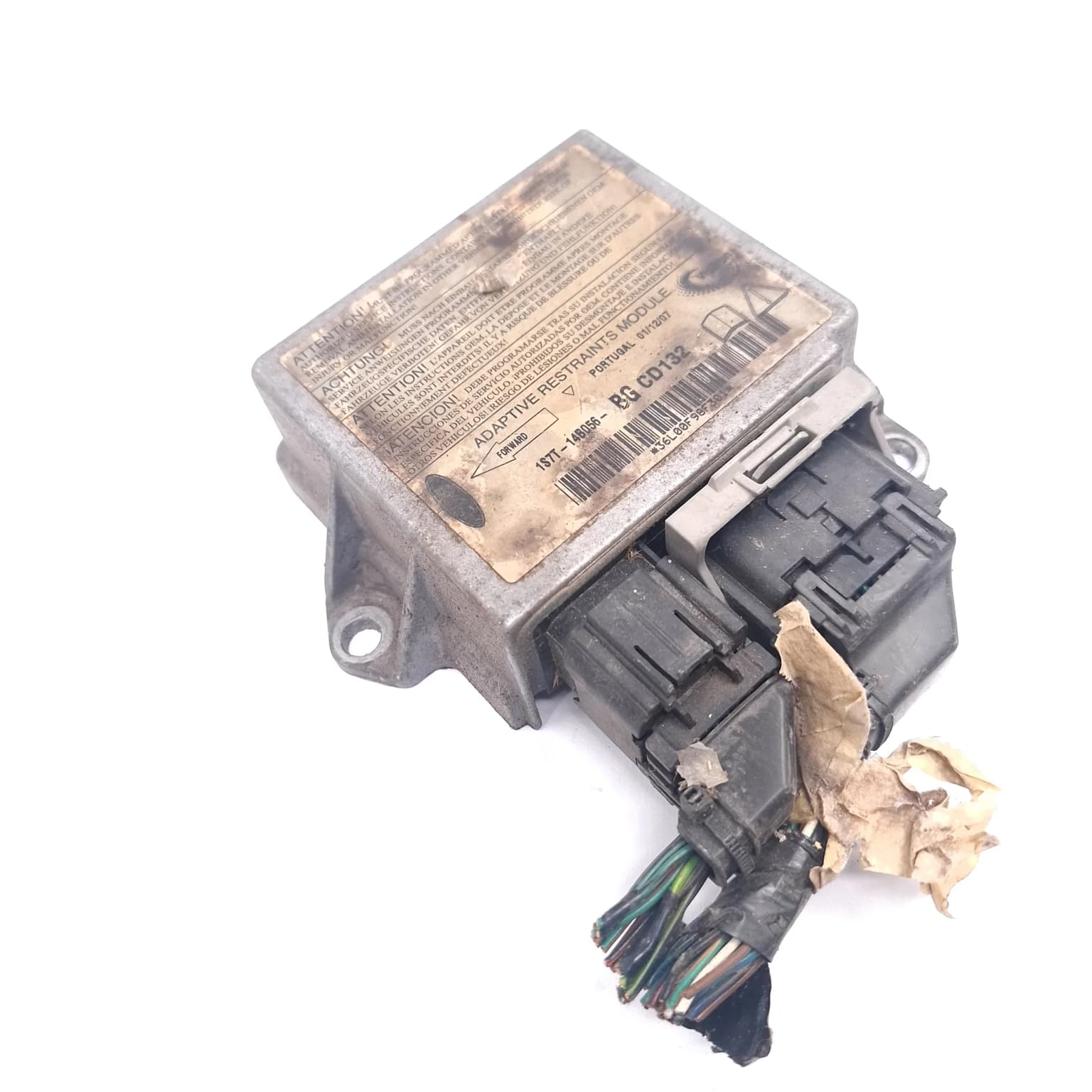 Airbag control module Ford MONDEO Mk 3 2000–2007 1S7T14B056BG – 1