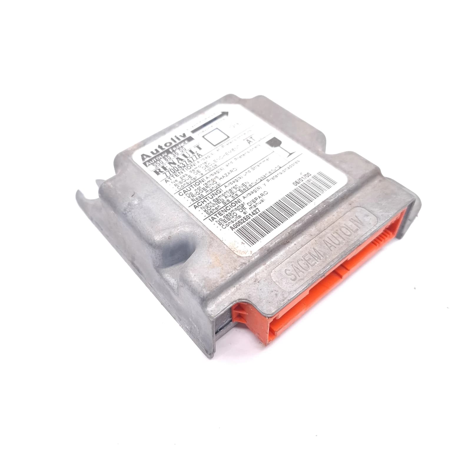 Airbag control module Renault MEGANE 1 1995–2002 7700437477A – 1