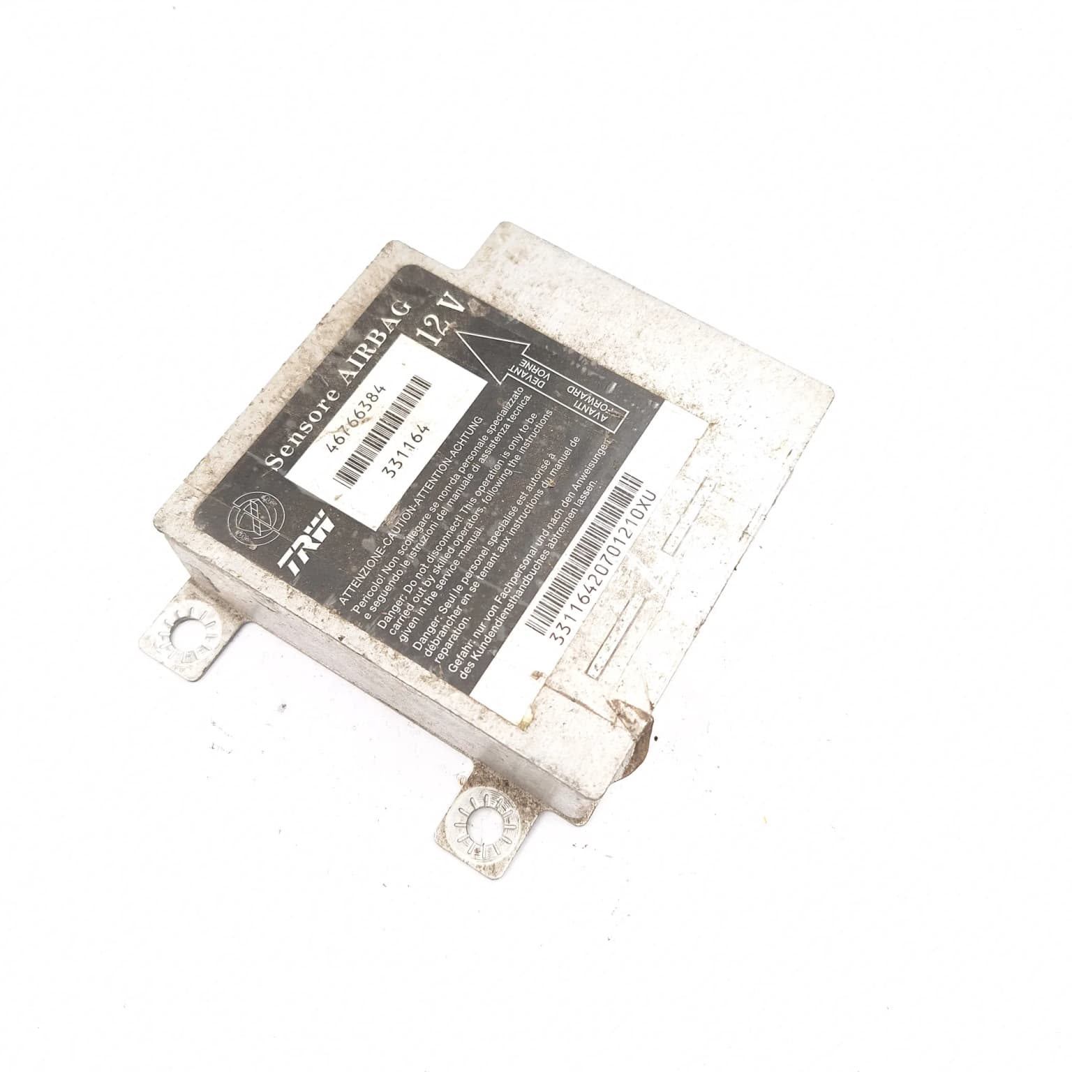 Airbag control module Fiat PUNTO (188) 1999–2010 46766384 – 1