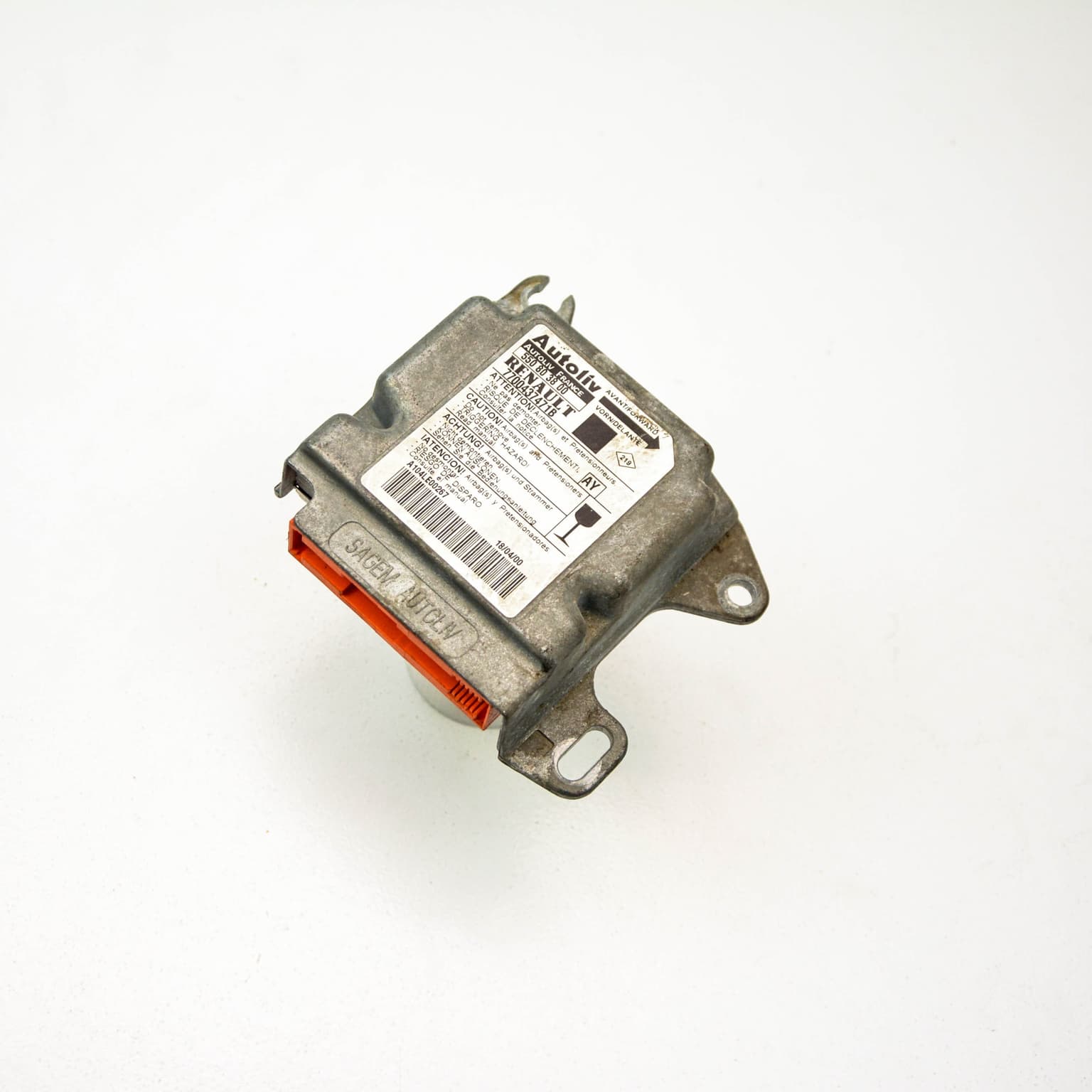 Airbag control module Renault SCENIC 1 / MEGANE Scenic (JA0/1) 1996–2003 550803800 – 1