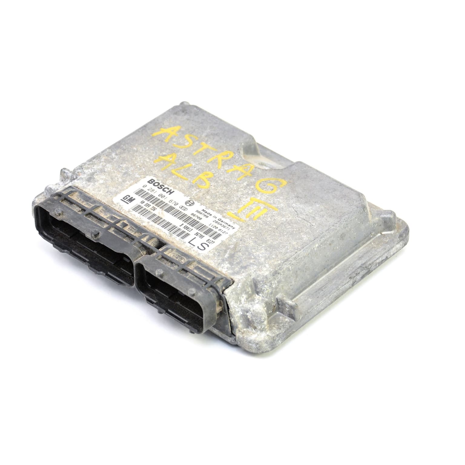 Engine control unit Opel ASTRA G 1998–2009 0281001670 – 1