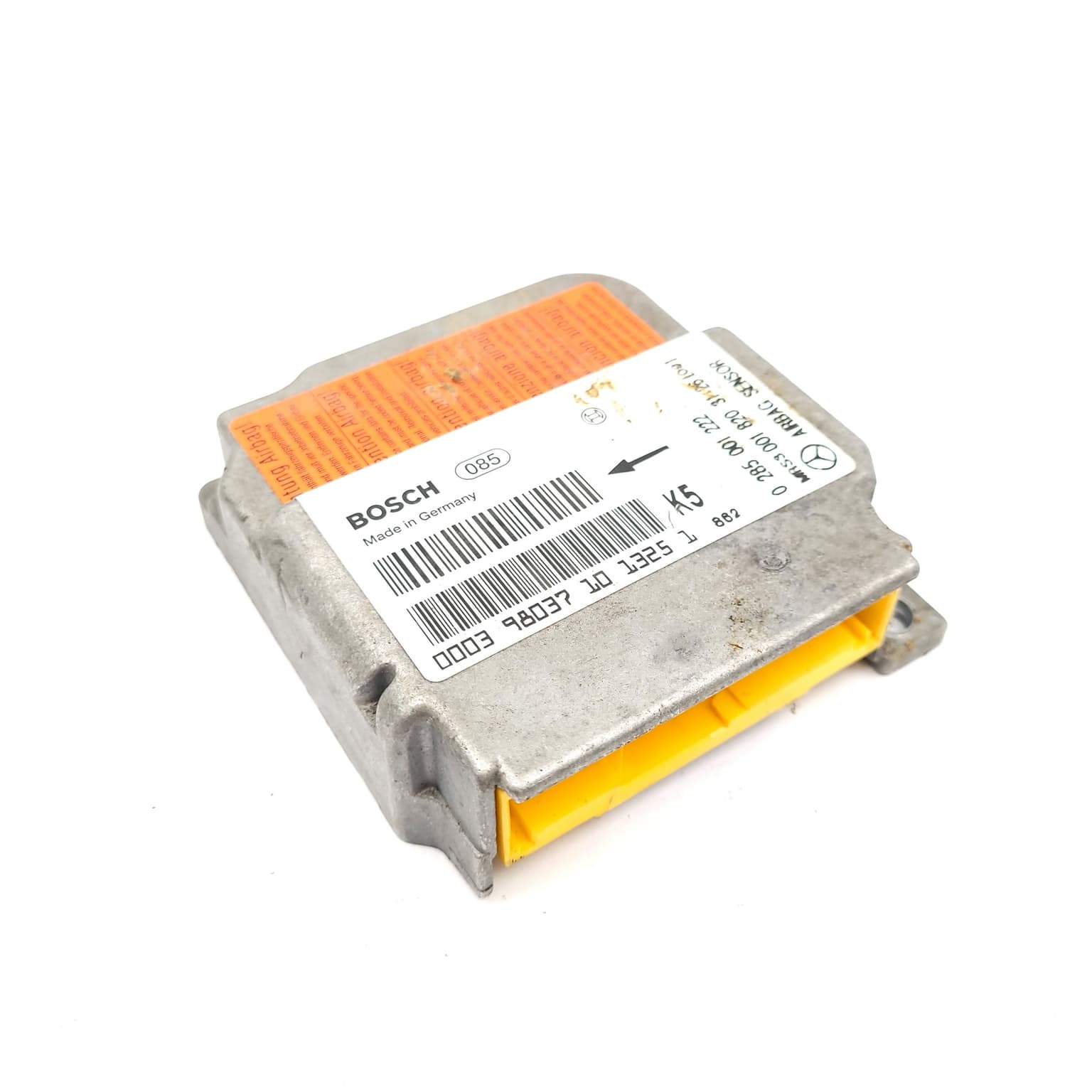 Airbag control module Mercedes-Benz A-CLASS (W168) 1997–2004 0285001222 – 1