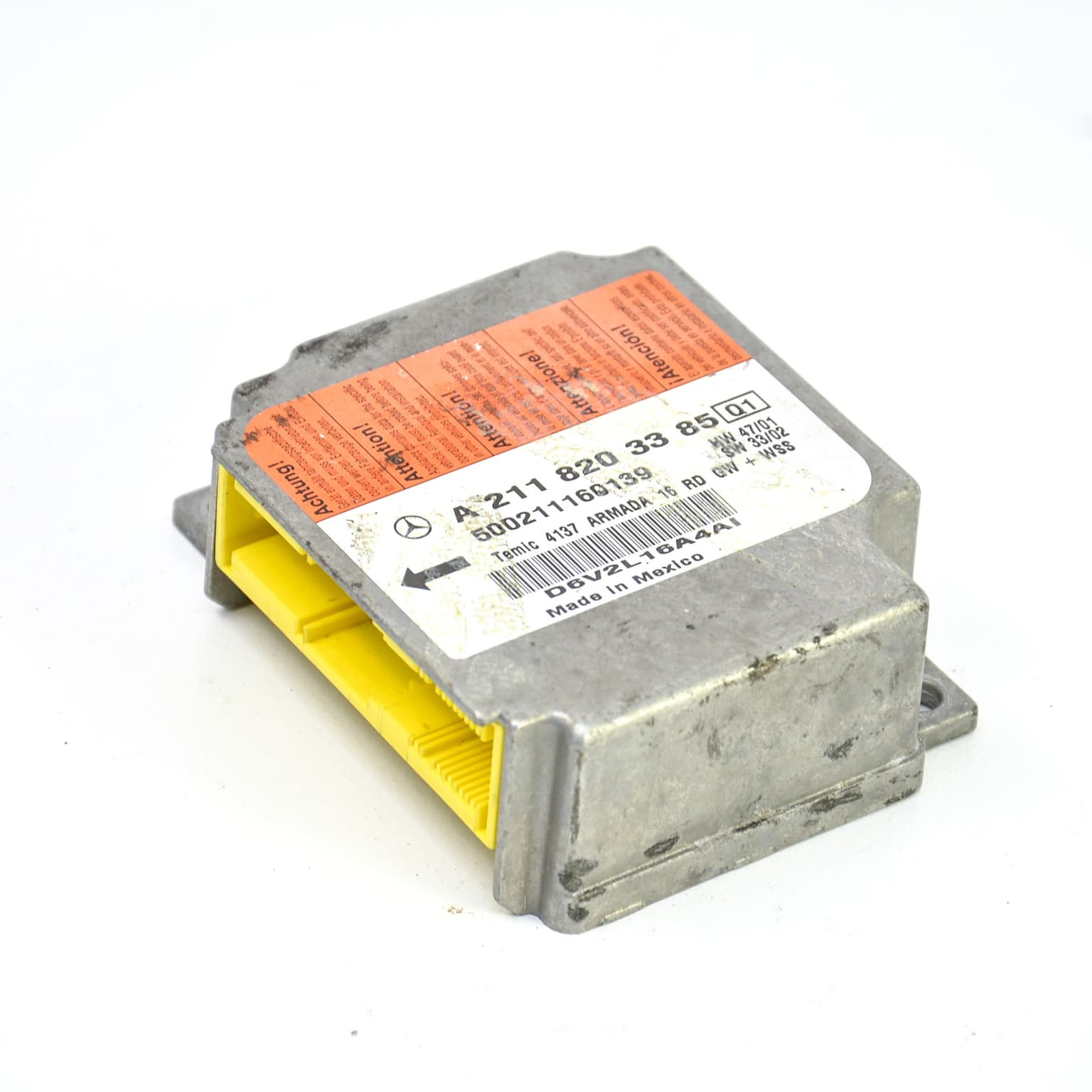 Airbag control module Mercedes-Benz E-CLASS (W211) 2002–2009 A2118203385 – 1
