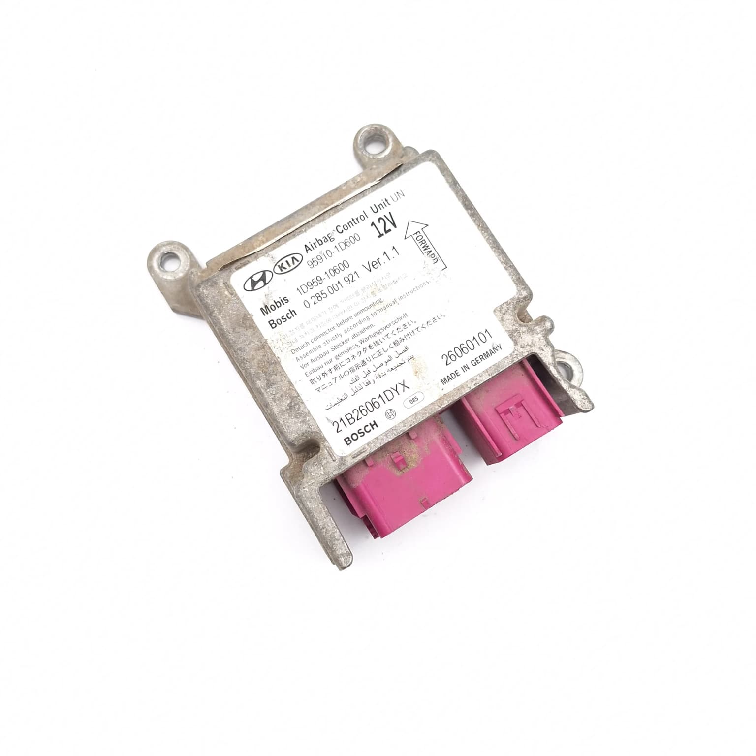 Airbag control module Kia CARENS 3 (UN) 2006–2013 959101D600 – 1