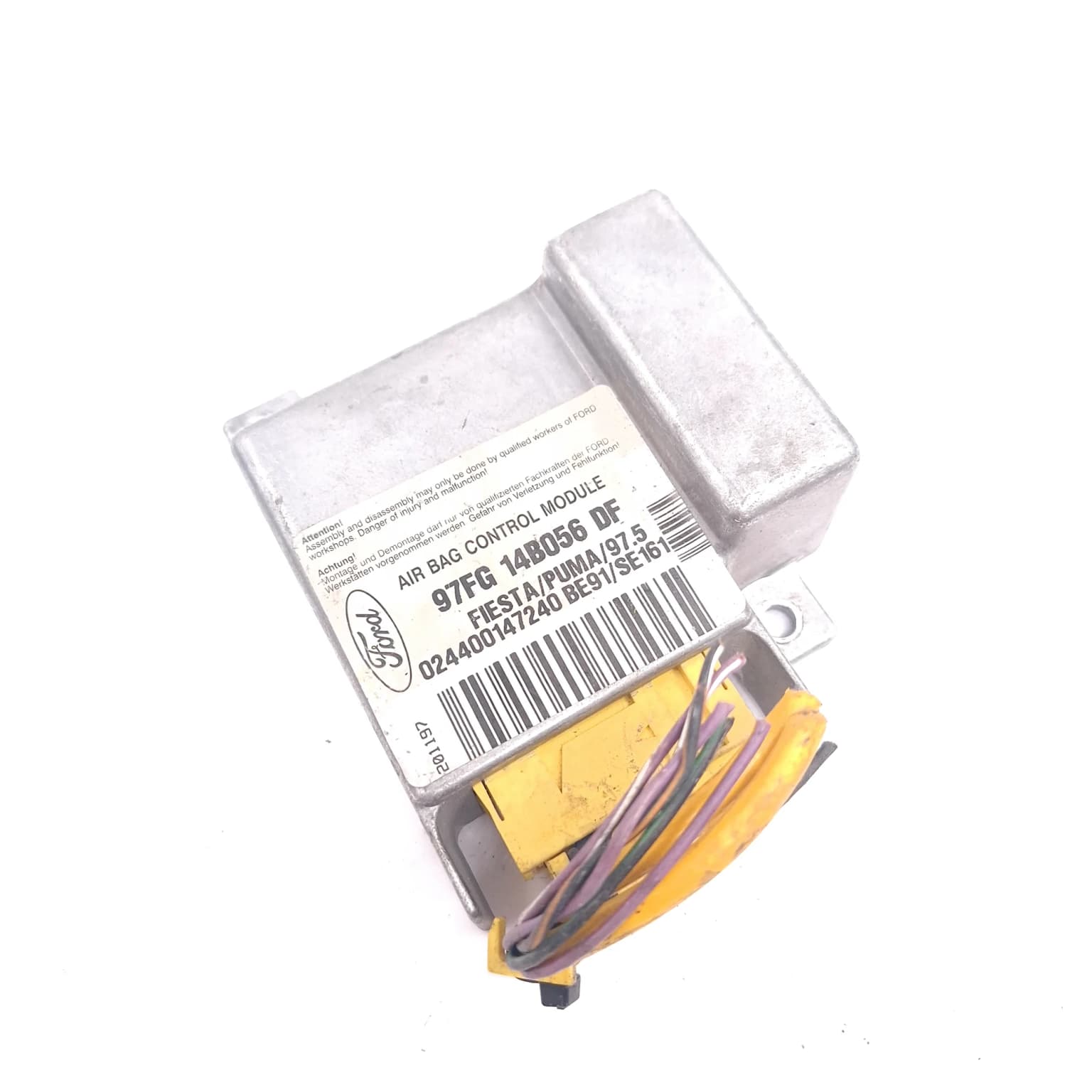 Airbag control module Ford FIESTA Mk 4 1995–2002 97FG14B056DF – 1