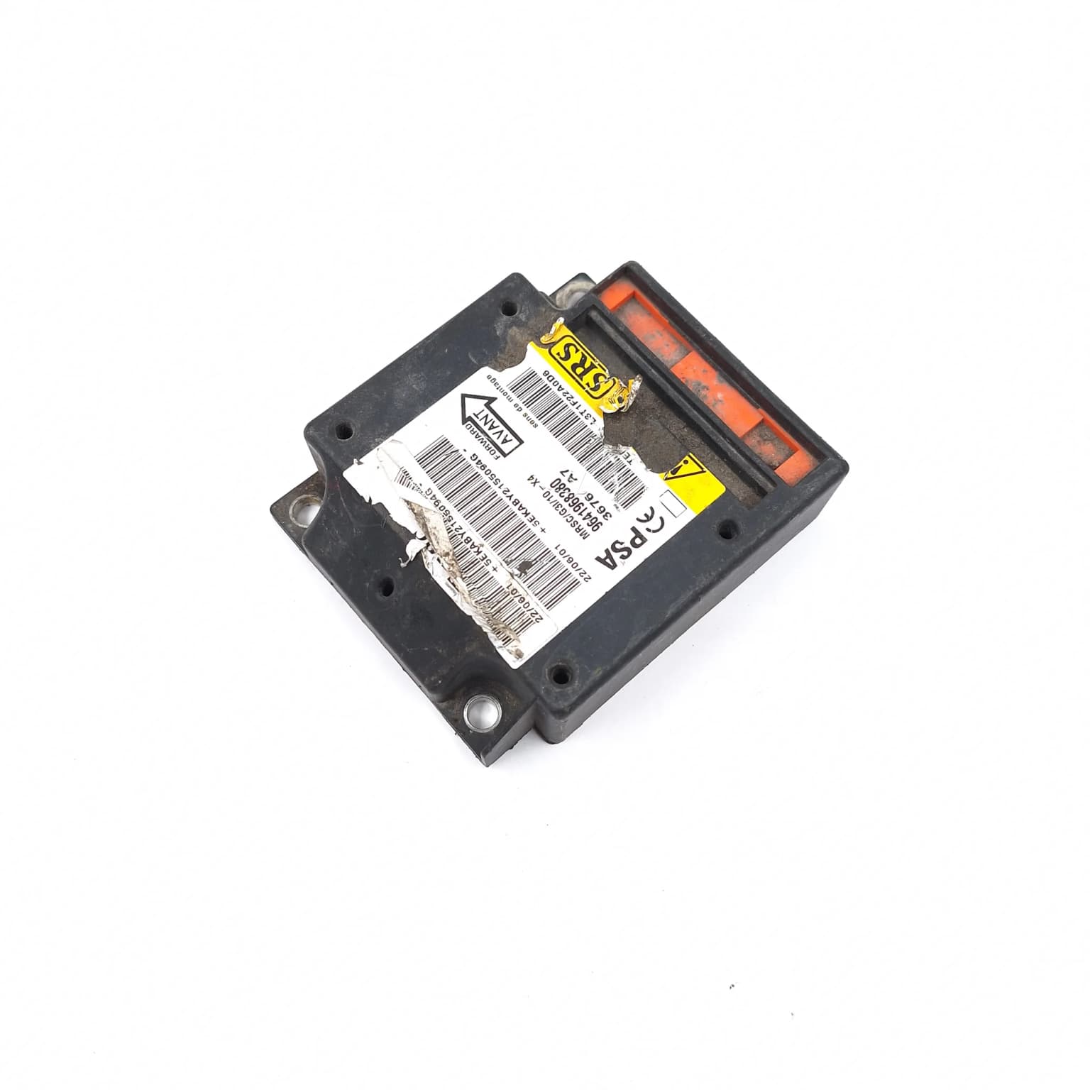 Airbag control module Citroen C5 (DC, DE, RC, RE) 2001–2008 9641968380 – 1