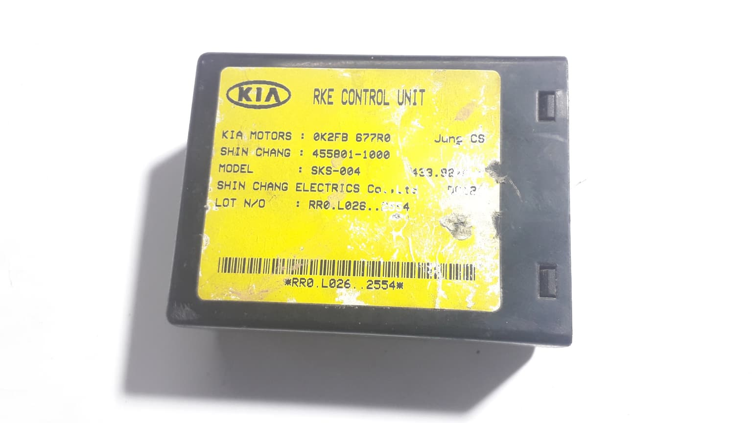 Control unit Kia CARENS 2 (FJ) 2002–2006 0K2FB677R0 – 1