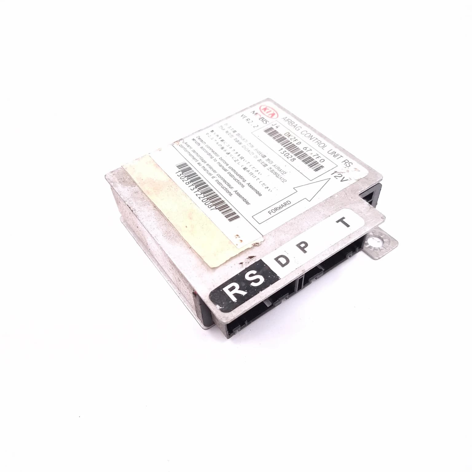 Airbag control module Kia CARENS 2 (FJ) 2002–2006 2.0 CRDi D4EA 0K2FD677F0 – 1