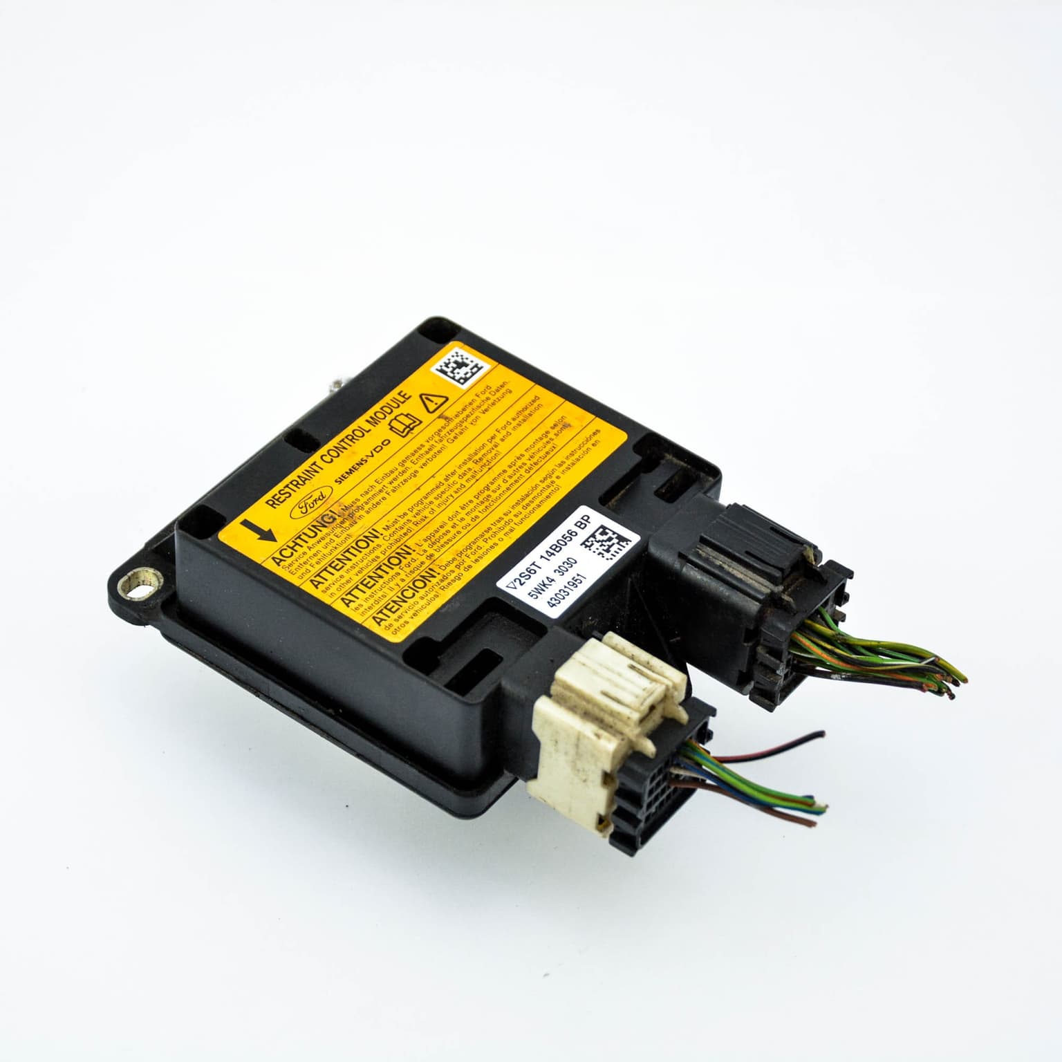Airbag control module Ford FIESTA Mk 5 2002–2008 2S6T14B056BP – 1