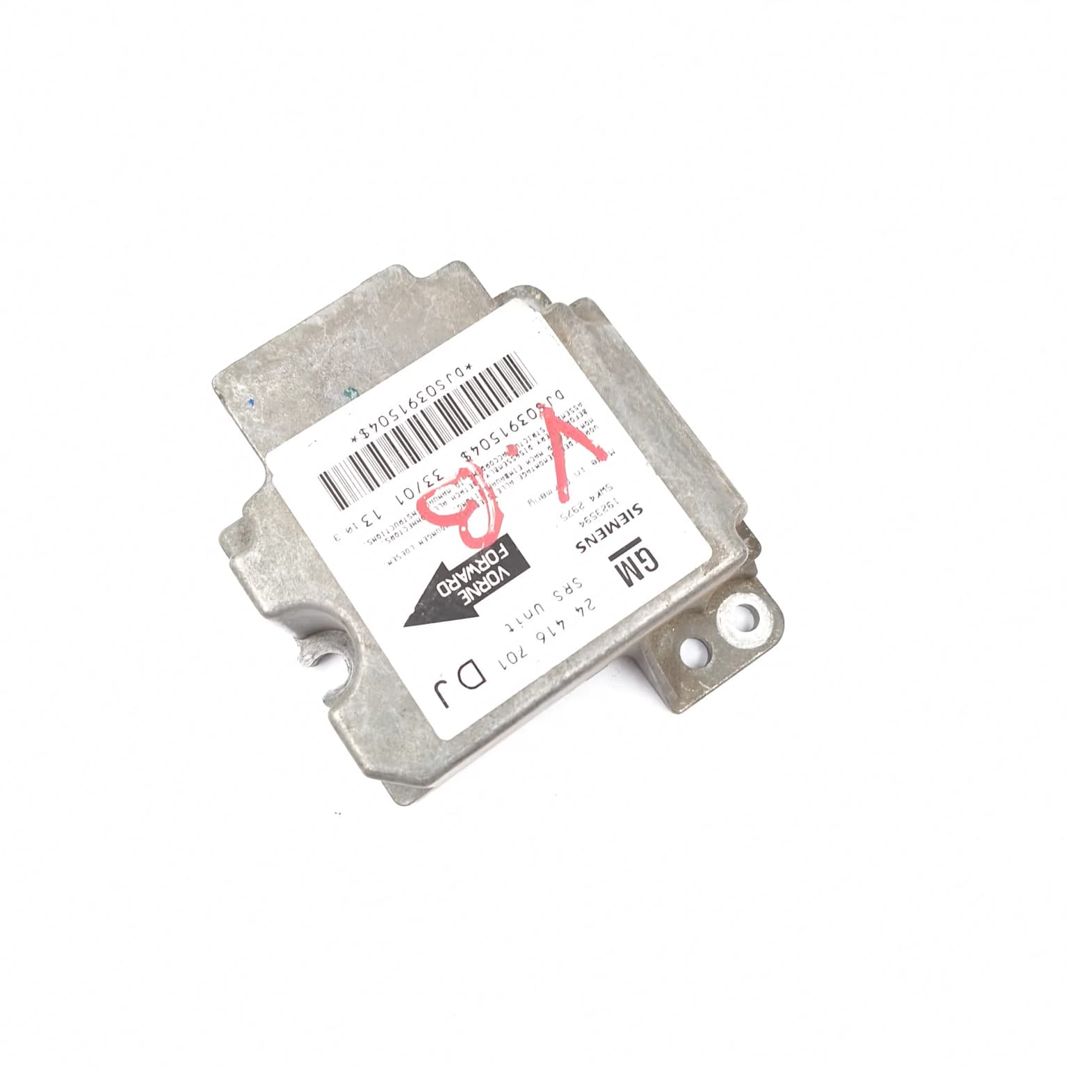 Airbag control module Opel VECTRA B 1995–2002 24416701 – 1
