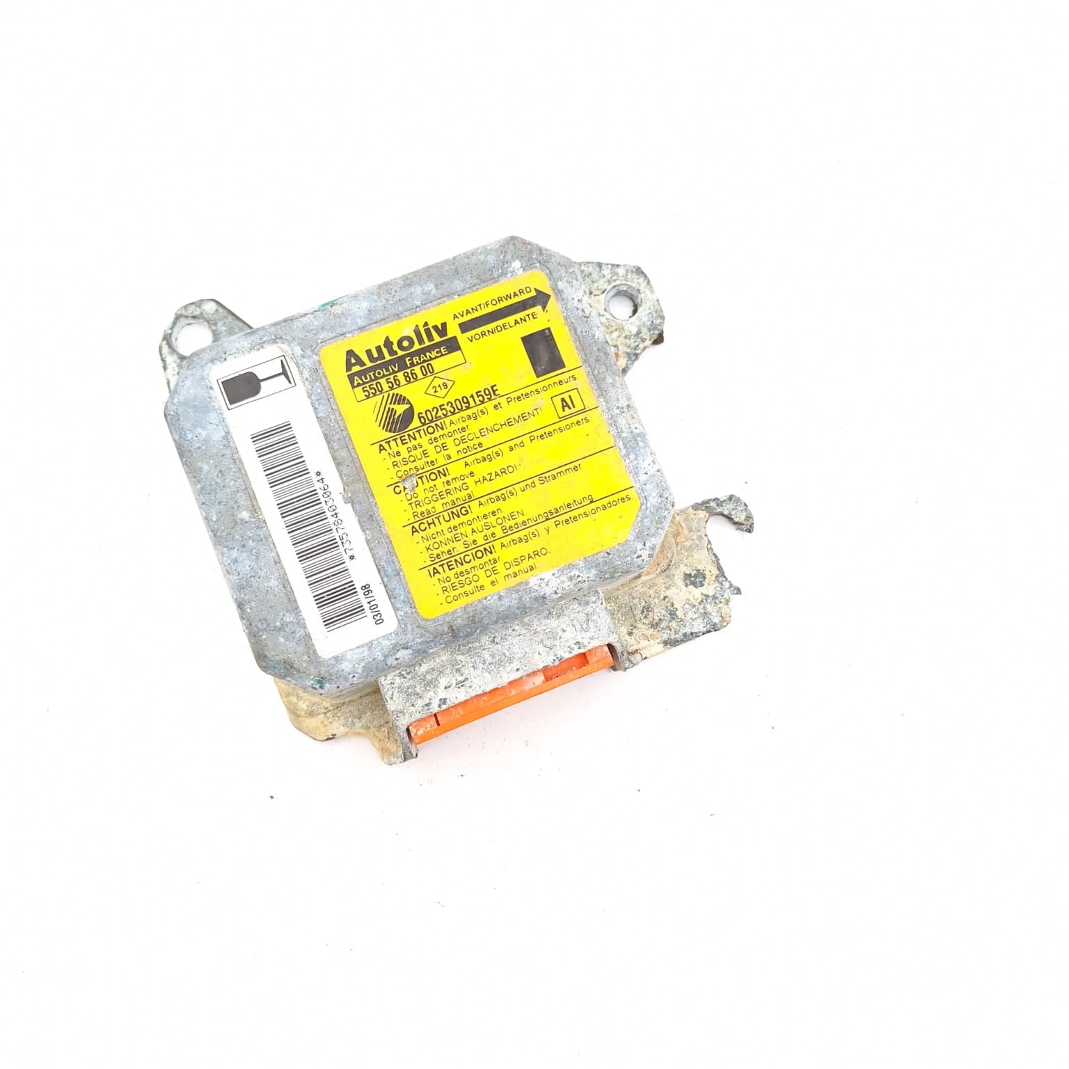 Airbag control module Renault ESPACE Mk 4 2002–2014 550568600 – 1