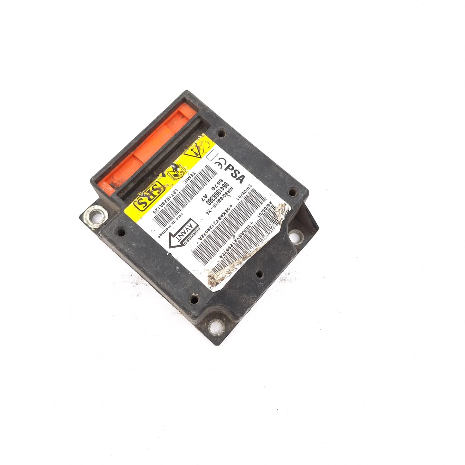 Airbag control module Citroen C5 (DC, DE, RC, RE) 2001–2008 9641968380 – 1