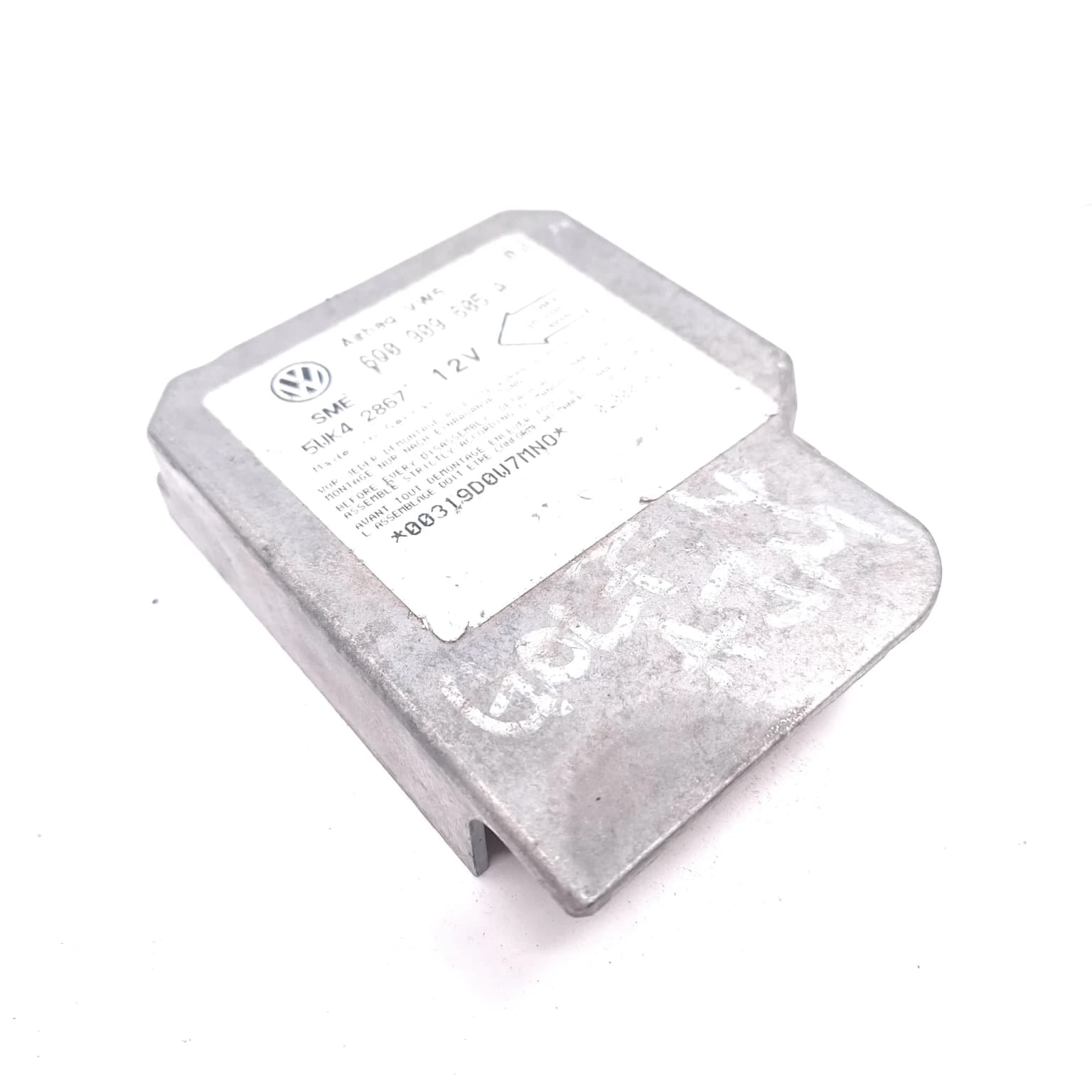 Airbag control module VW GOLF 4 1997–2004 6Q0909605A – 1