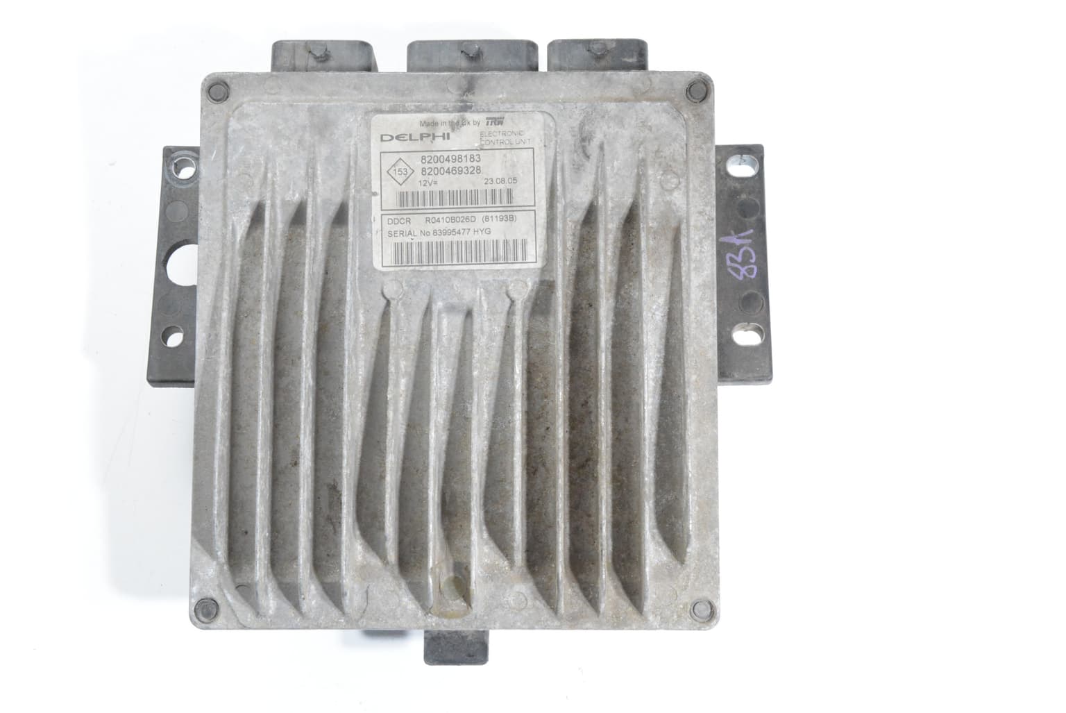 Engine control unit Renault CLIO 2 / SYMBOL 1 1998–2008 1.5 dCi 8200469328 – 1