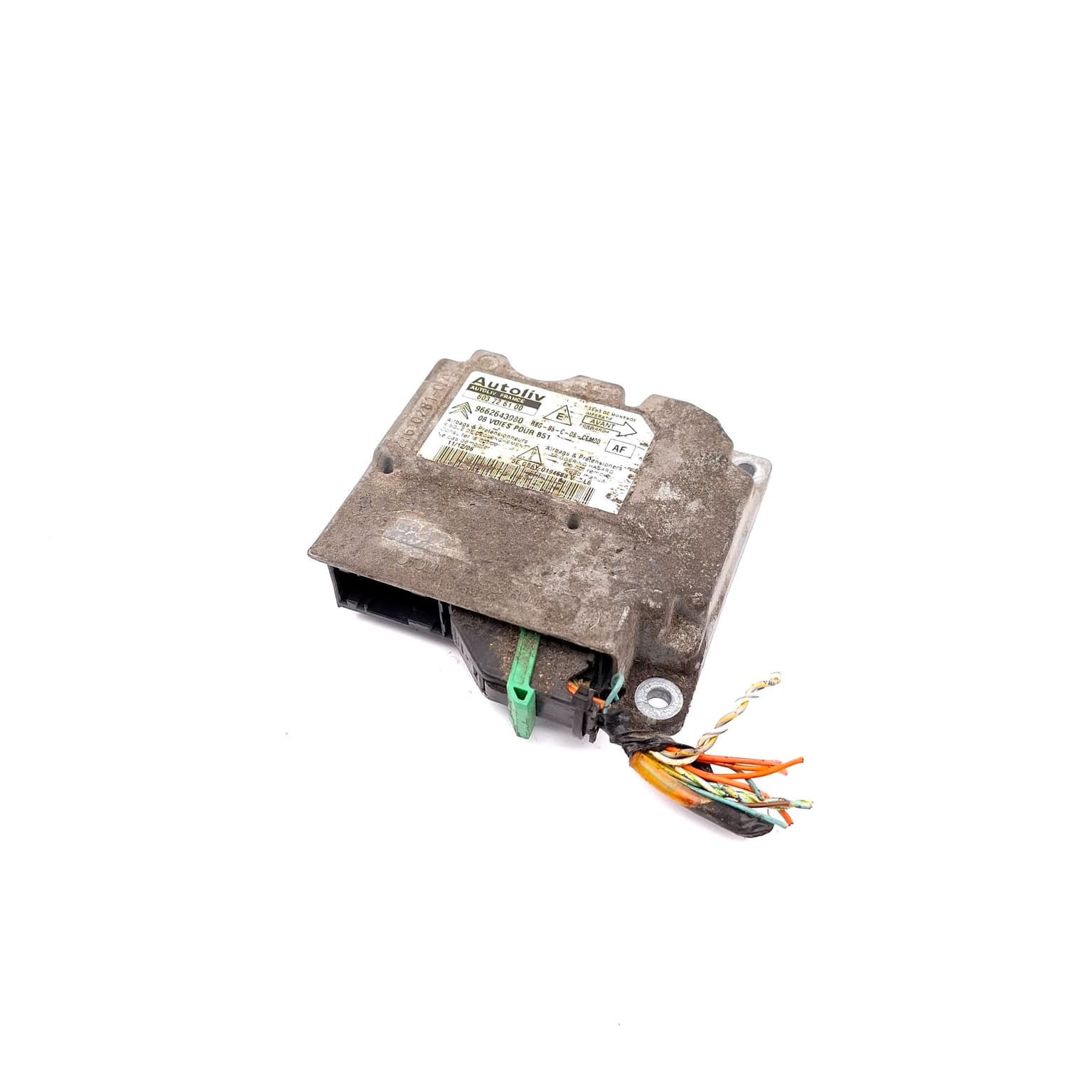 Airbag control module Citroen C4 1 (LC) 2004–2010 603726100 – 1