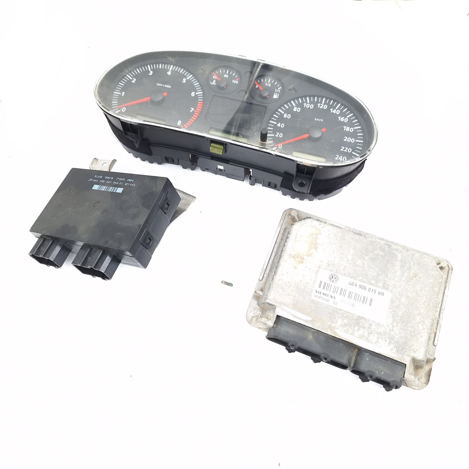 Kit calculateur et serrures Seat TOLEDO Mk 2 (1M) 1998–2006 1.6 AKL 06A906019BR – 1