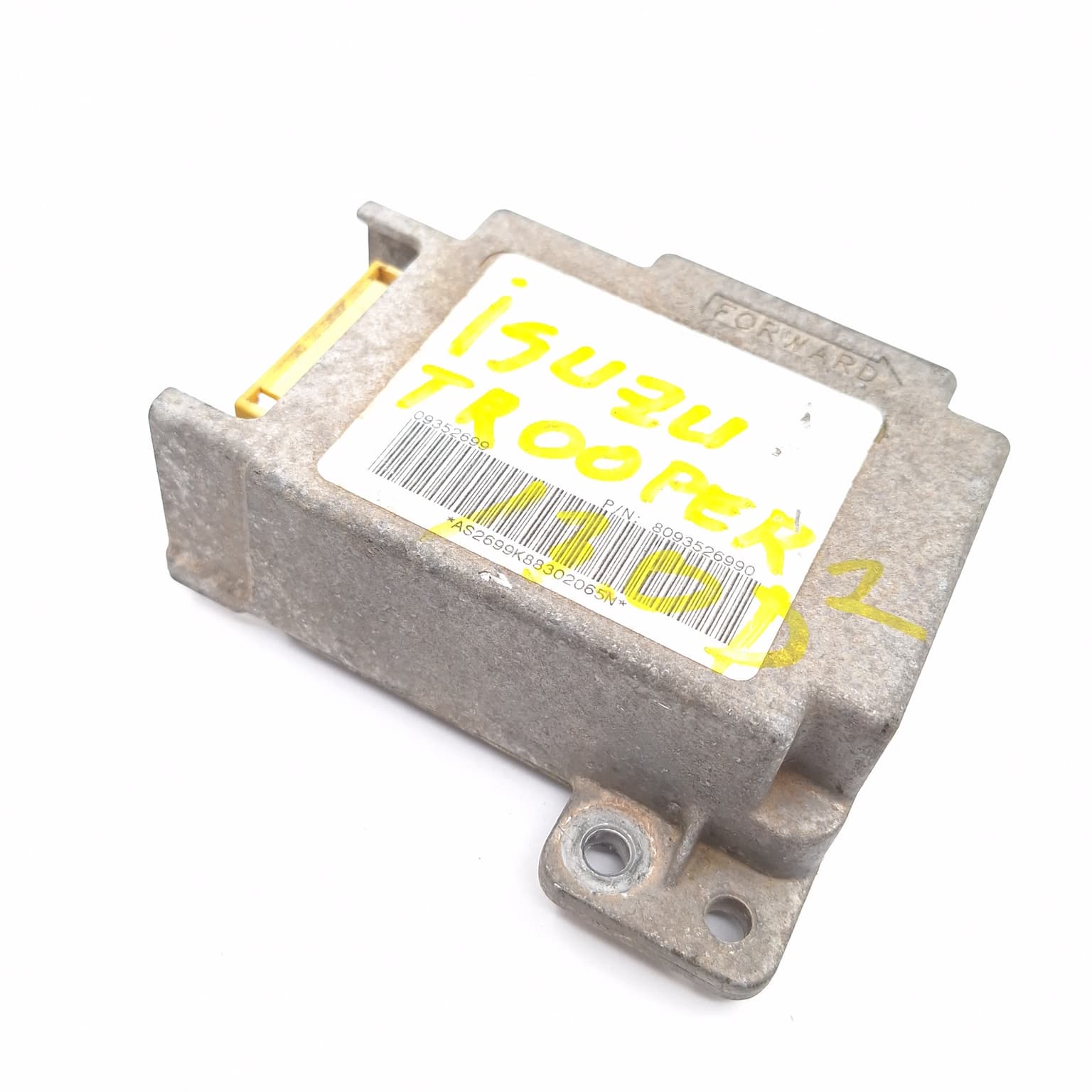 Airbag control module Isuzu TROOPER MK 1 1981–1991 09352699 – 1