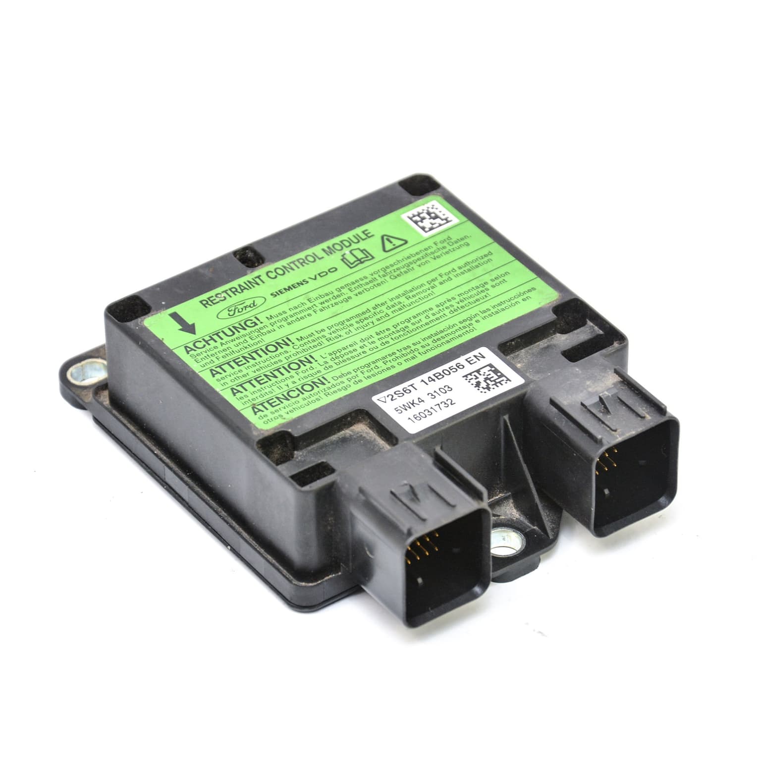 Airbag control module Ford FUSION (JU) 2002–2012 2S6T14B056EN – 1