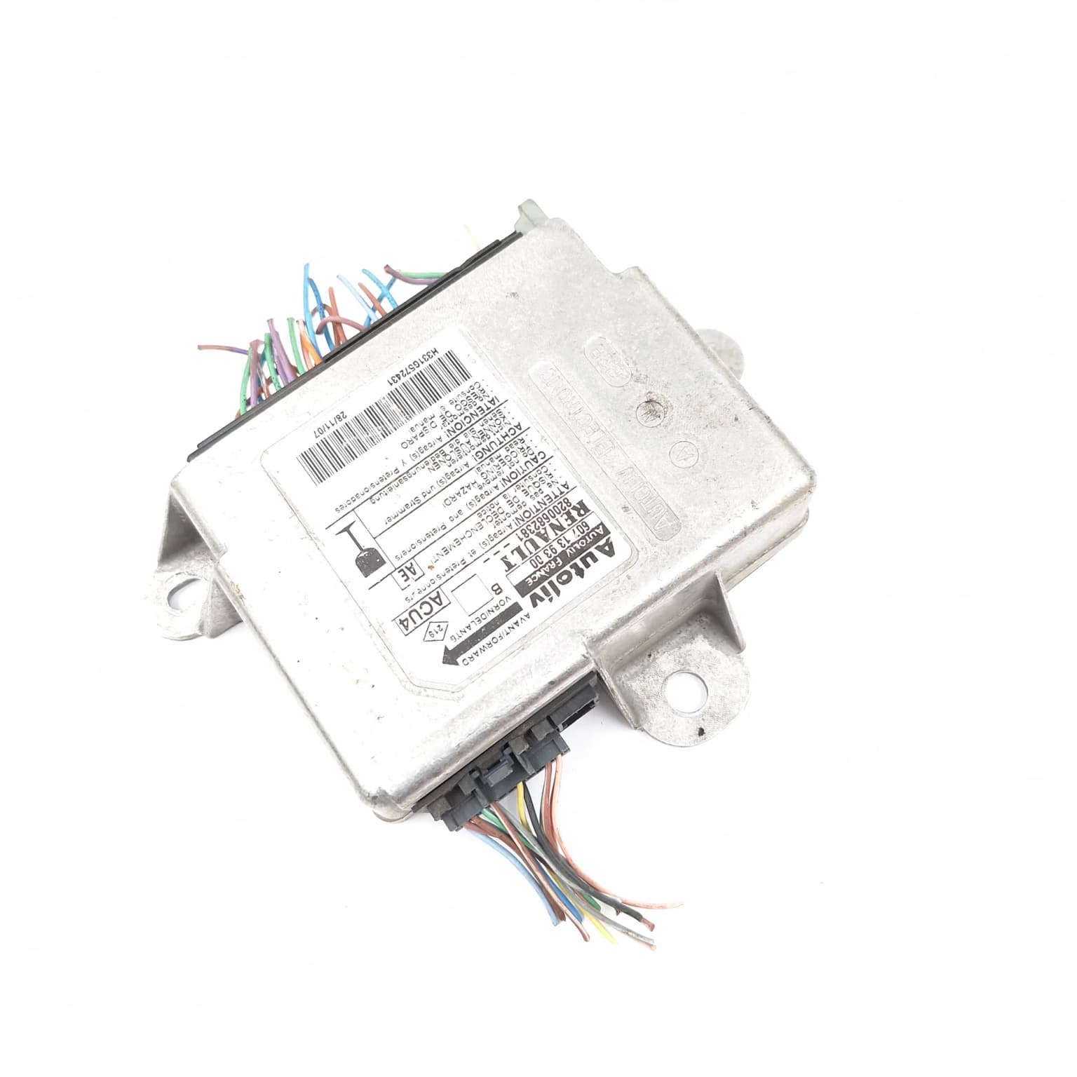Airbag control module Renault MEGANE 2 2002–2010 8200682381 – 1