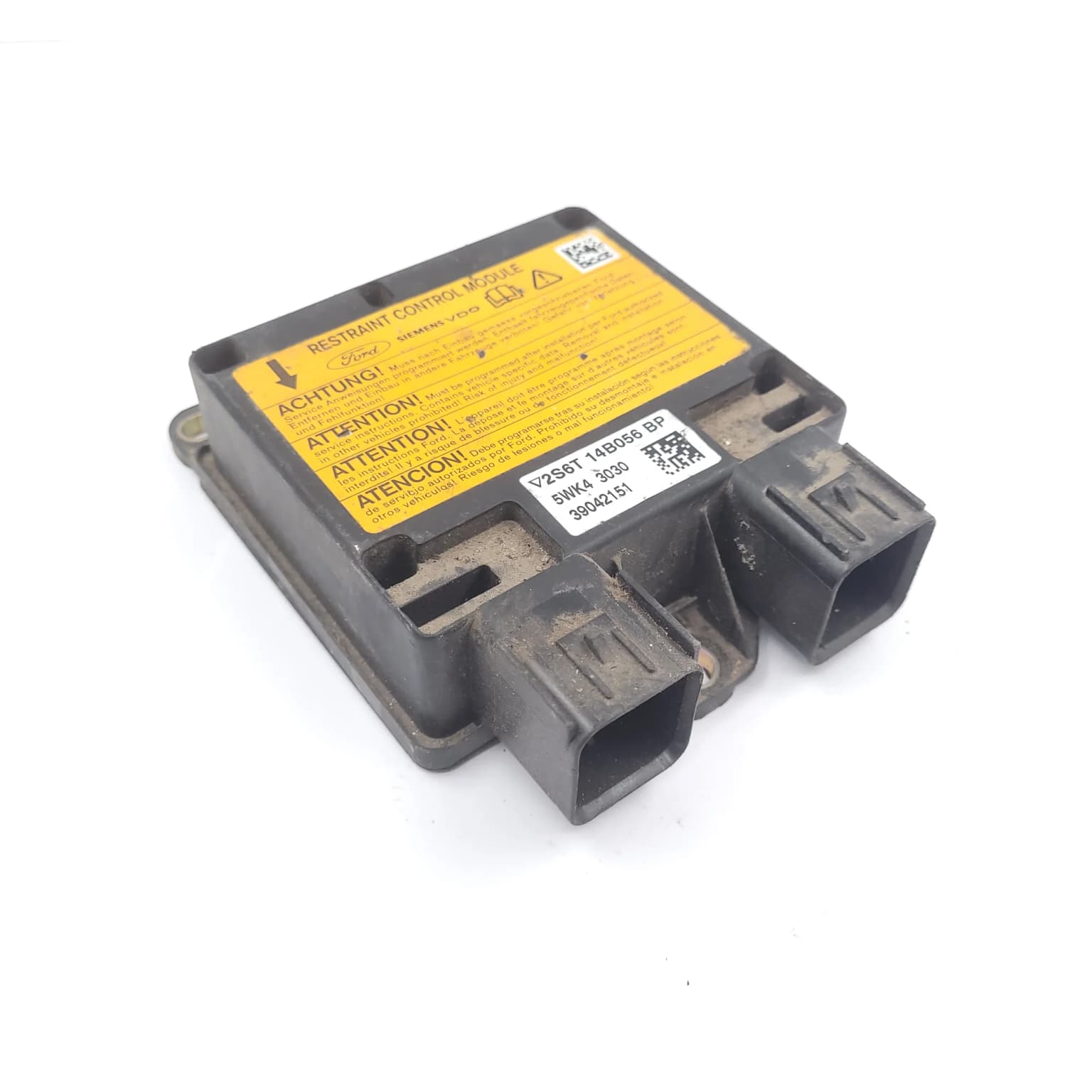 Airbag control module Ford FIESTA Mk 5 2002–2008 2S6T14B056BP – 1