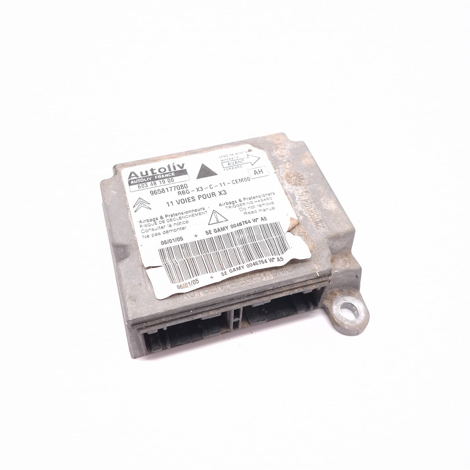Airbag control module Citroen C4 1 (LC) 2004–2010 603481900 – 1