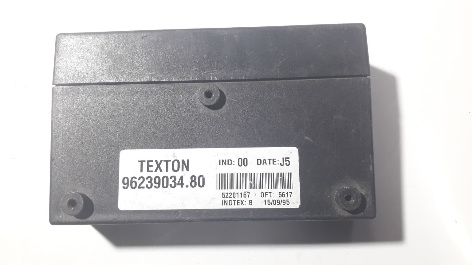 Control unit Peugeot 406 1995–2004 9623903480 – 1