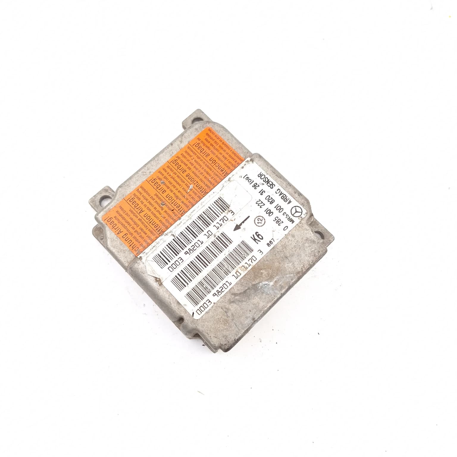 Airbag control module Mercedes-Benz A-CLASS (W168) 1997–2004 0018203126 – 1