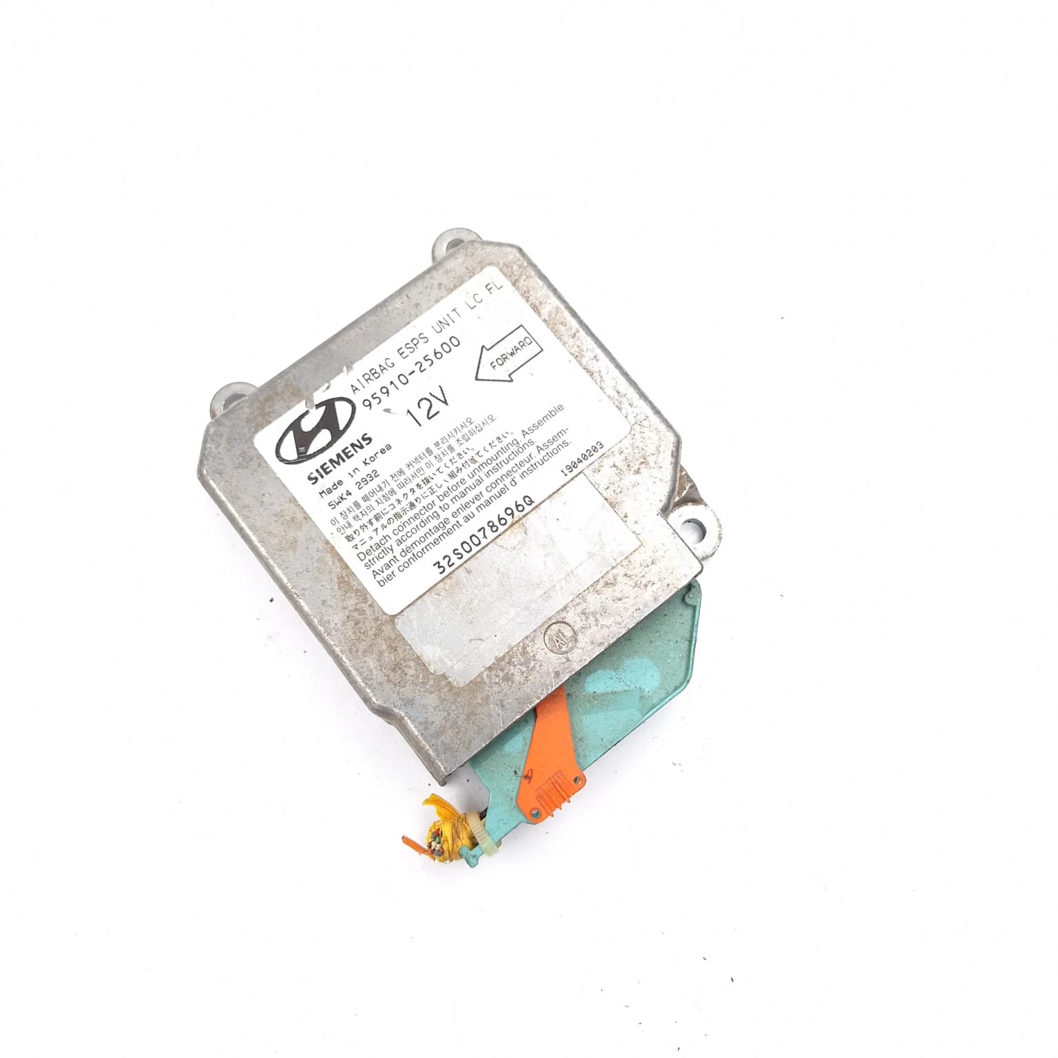 Airbag control module Hyundai ACCENT 2 (LC) 1999–2005 9591025600 – 1