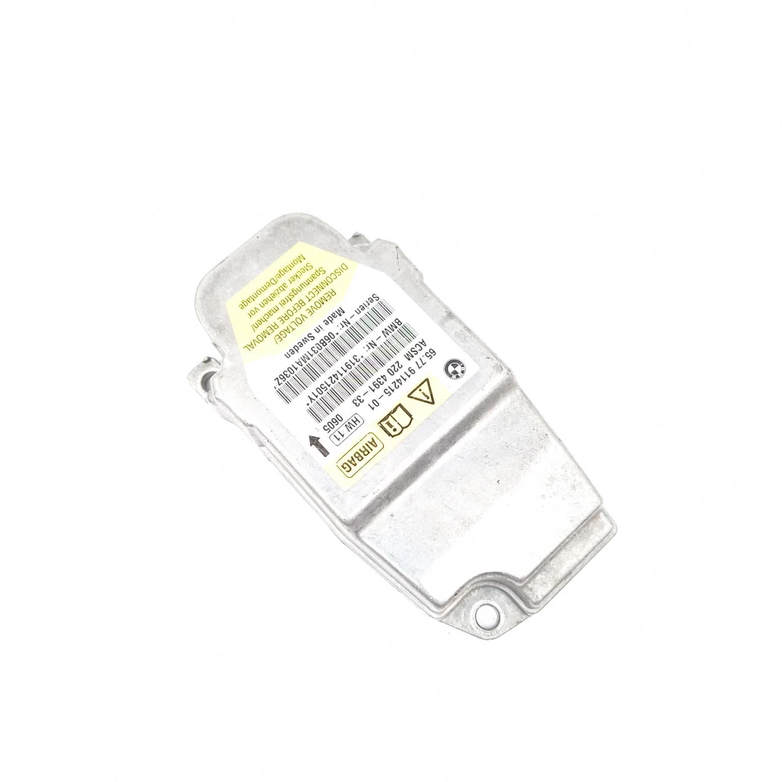 Airbag control module BMW 5 (E60, E61) 2003–2010 9114215 – 1