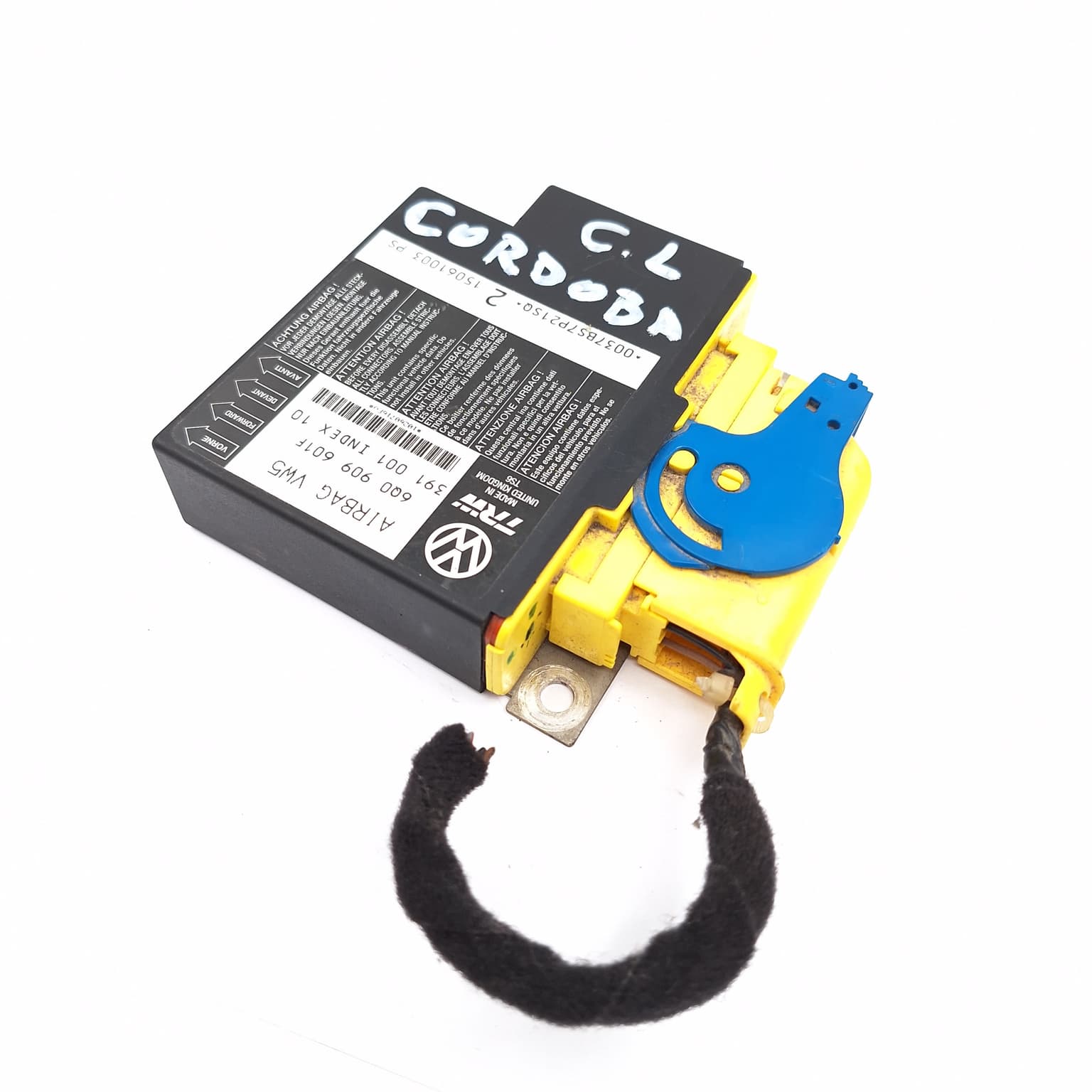 Airbag control module Seat CORDOBA (6K) 1993–2002 6Q0909601F – 1