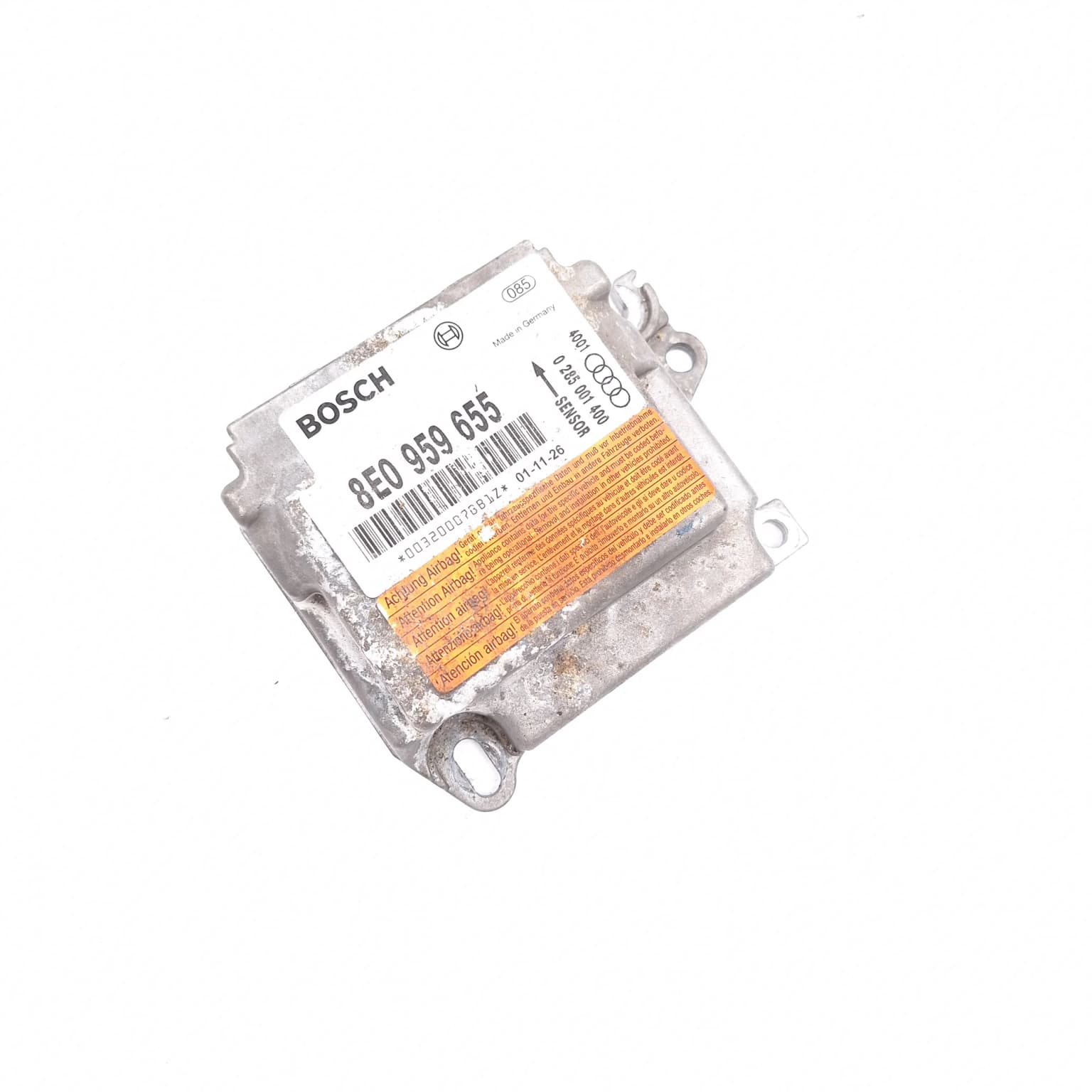 Airbag control module Audi A4 B6 (8E) 2000–2004 1.9 TDI AWX 8E0959655 – 1