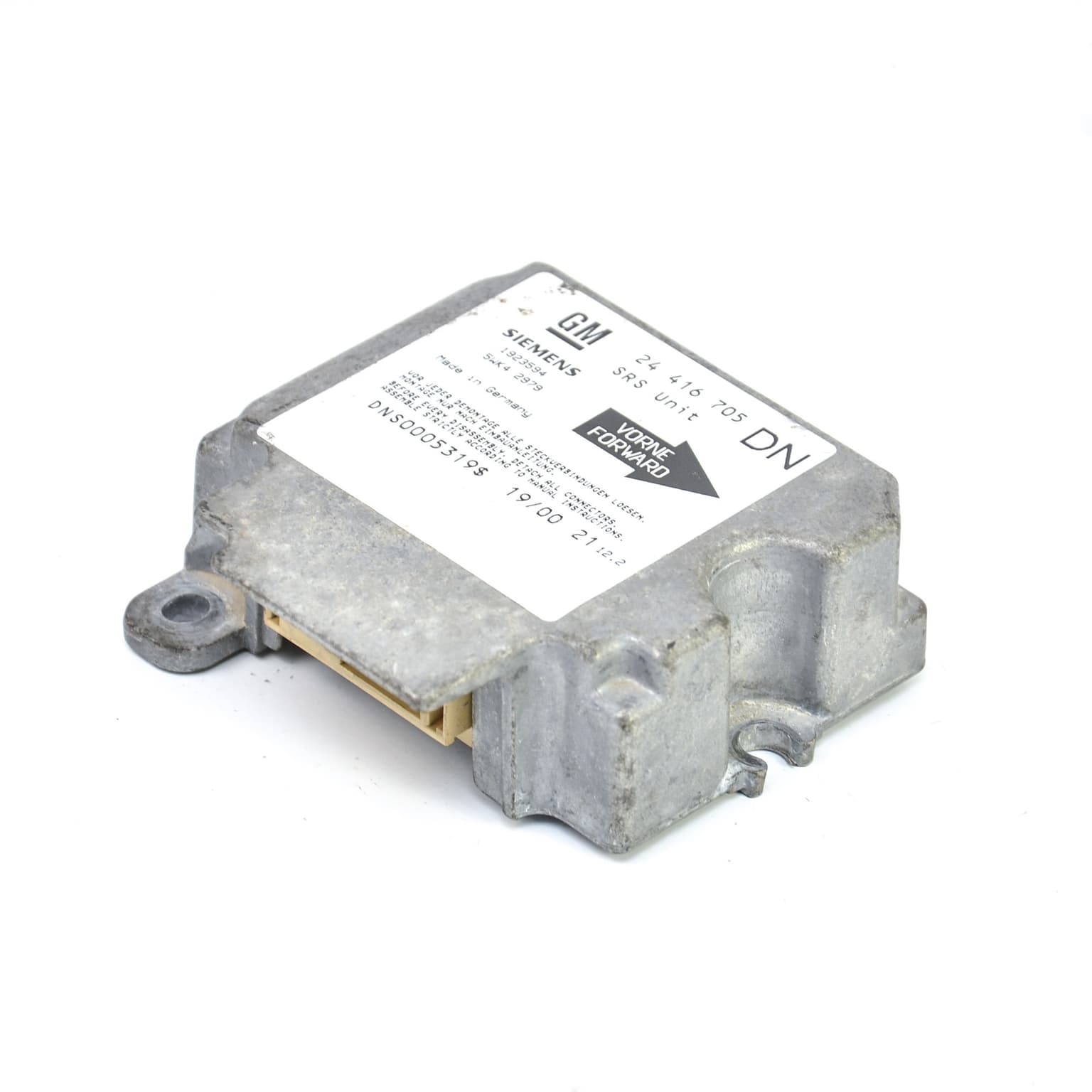 Airbag control module Opel ASTRA G 1998–2009 24416705 – 1