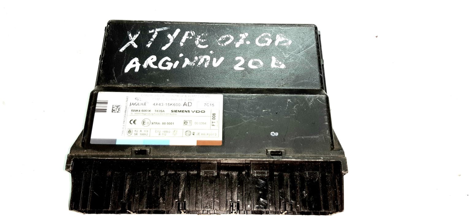 Calculateur Jaguar X-TYPE (CF1) 2001–2009 4X4315K600AD – 1