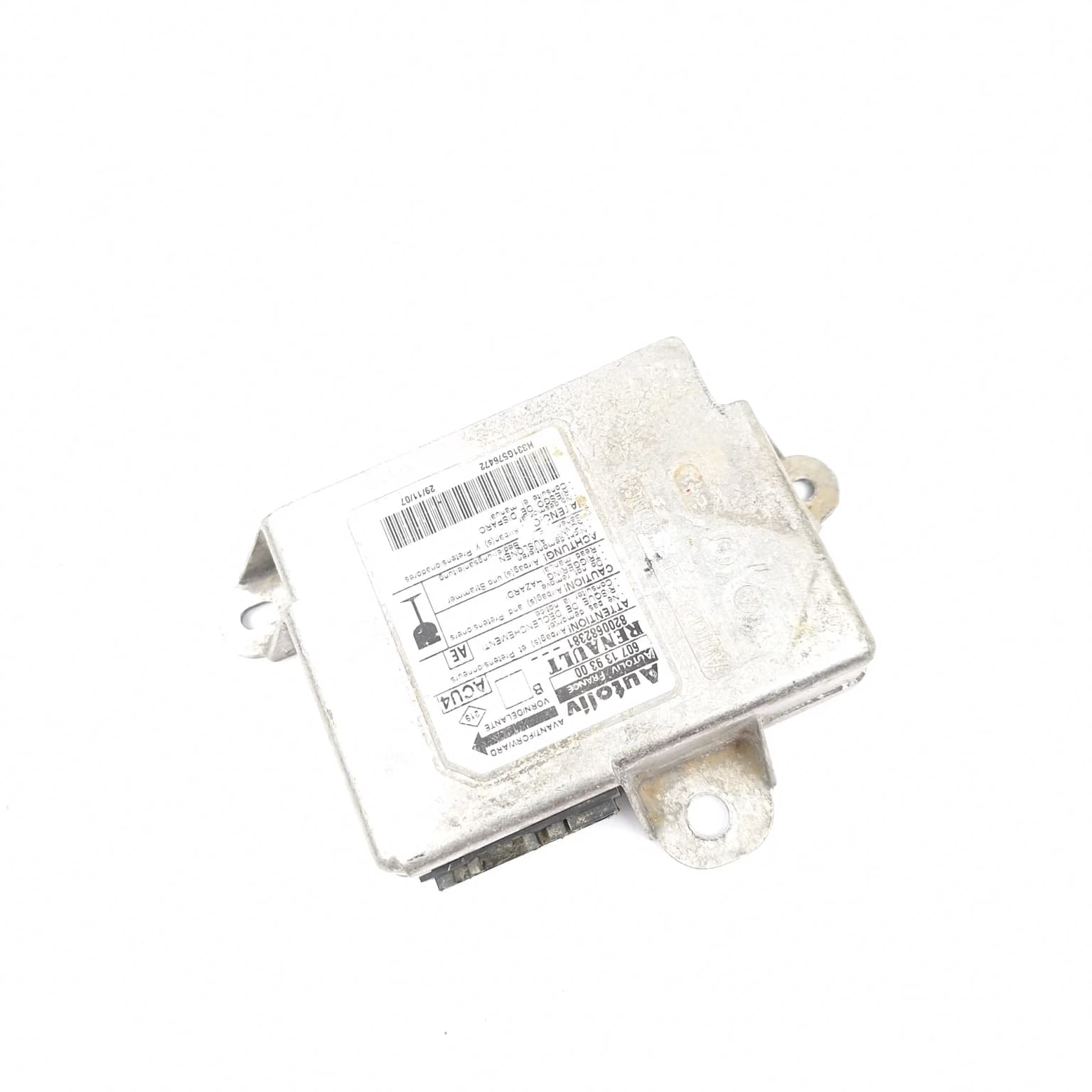 Airbag control module Renault MEGANE 2 2002–2010 8200682381 – 1