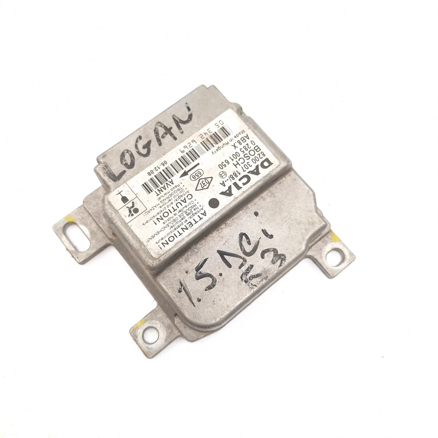 Airbag control module Dacia LOGAN (LS) 2004–2012 8200307188A – 1