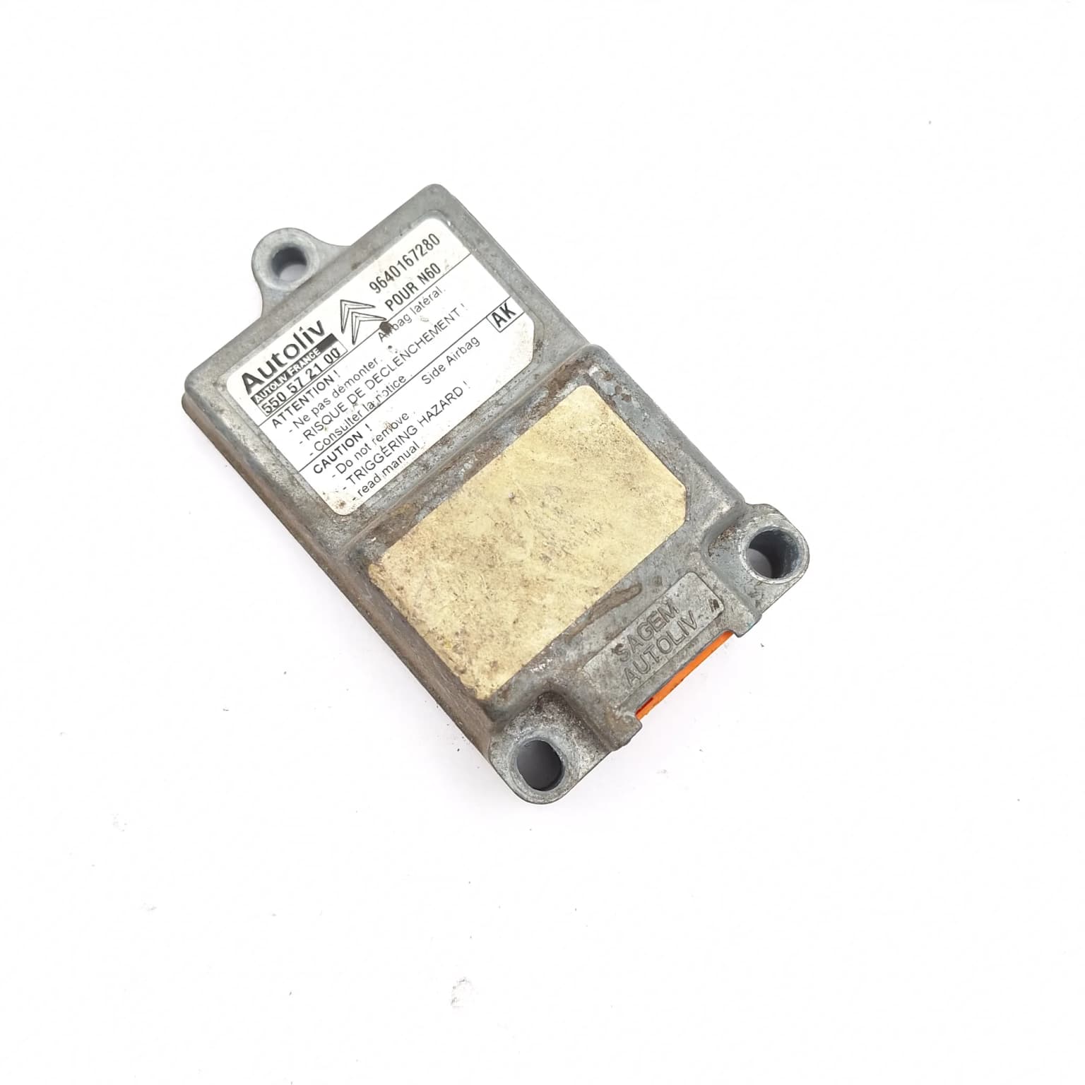 Airbag control module Citroen XSARA (N0, N1, N2) 1997–2006 9640167280 – 1