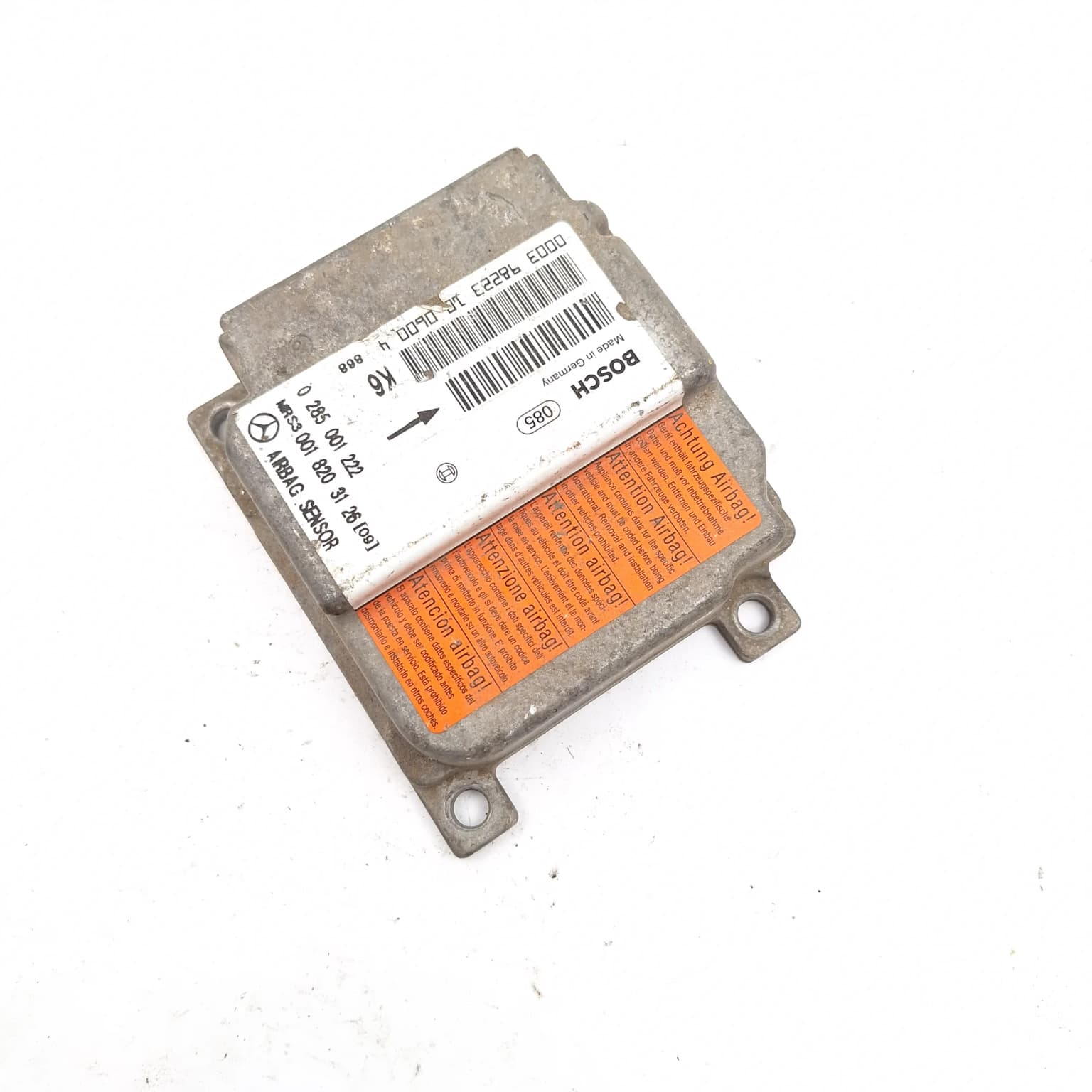 Airbag control module Mercedes-Benz A-CLASS (W168) 1997–2004 0285001222 – 1