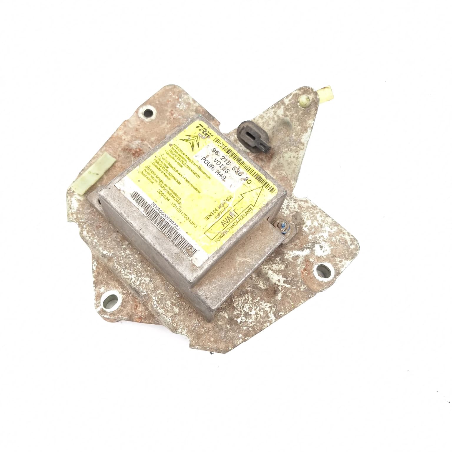 Airbag control module Peugeot PARTNER 1 1996–2013 9621553680 – 1